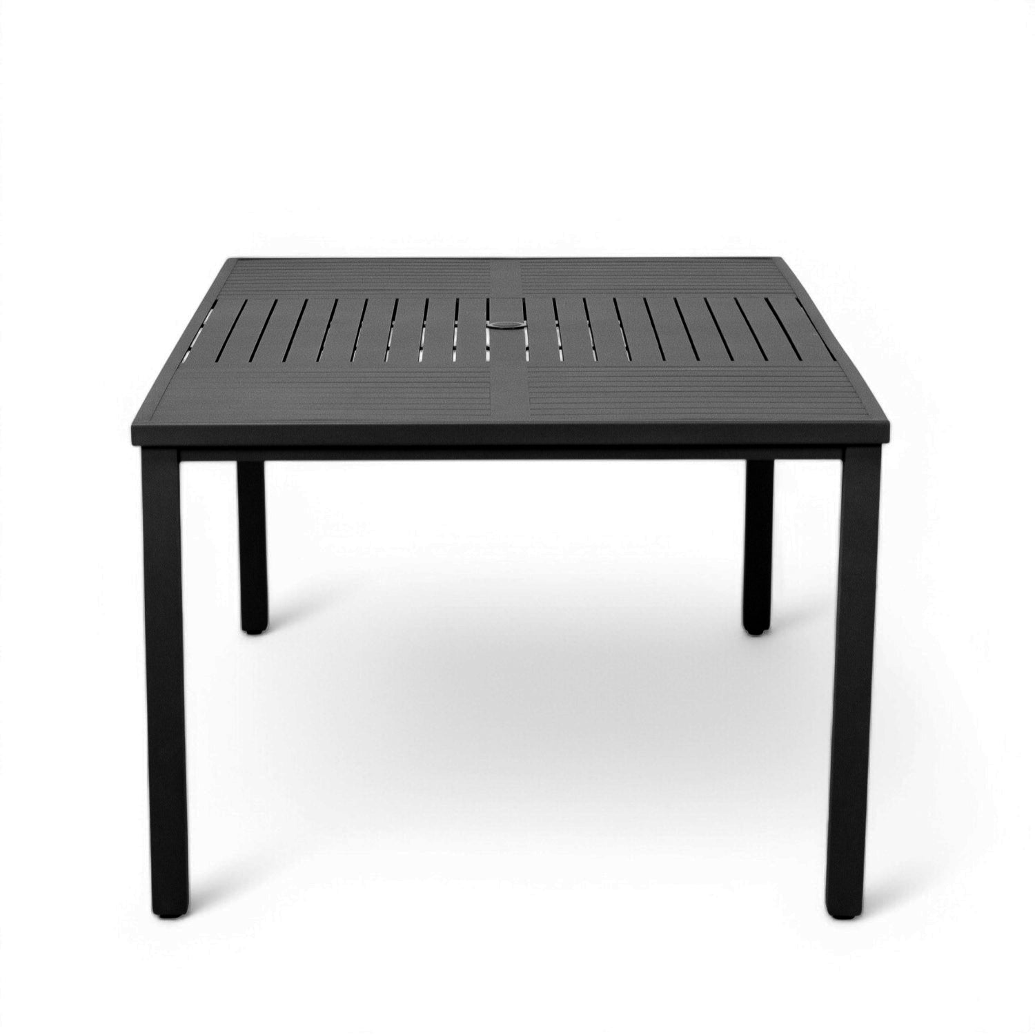 Slat Rectangular 76-102" Dining Tables - Slate Black