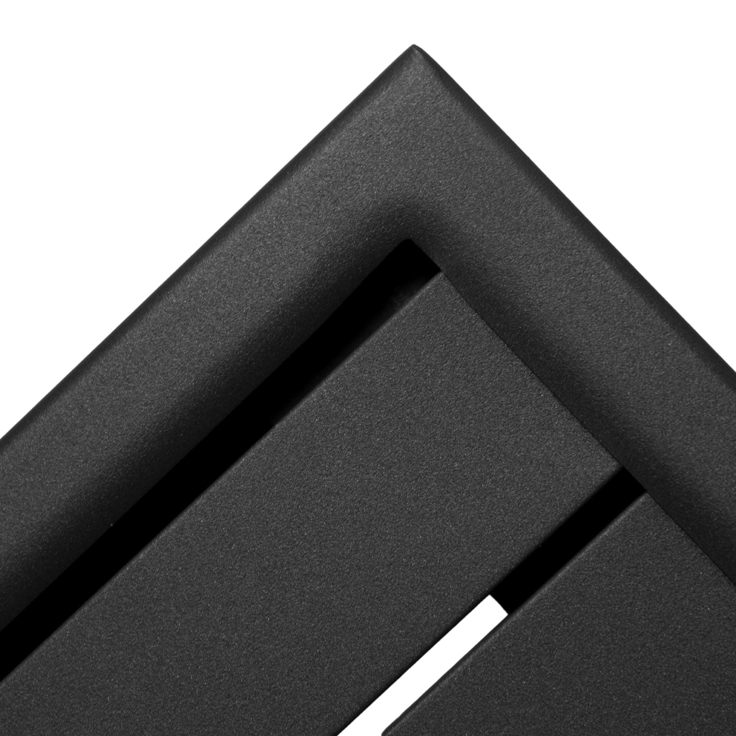 Slat Rectangular 76-102" Dining Tables - Slate Black