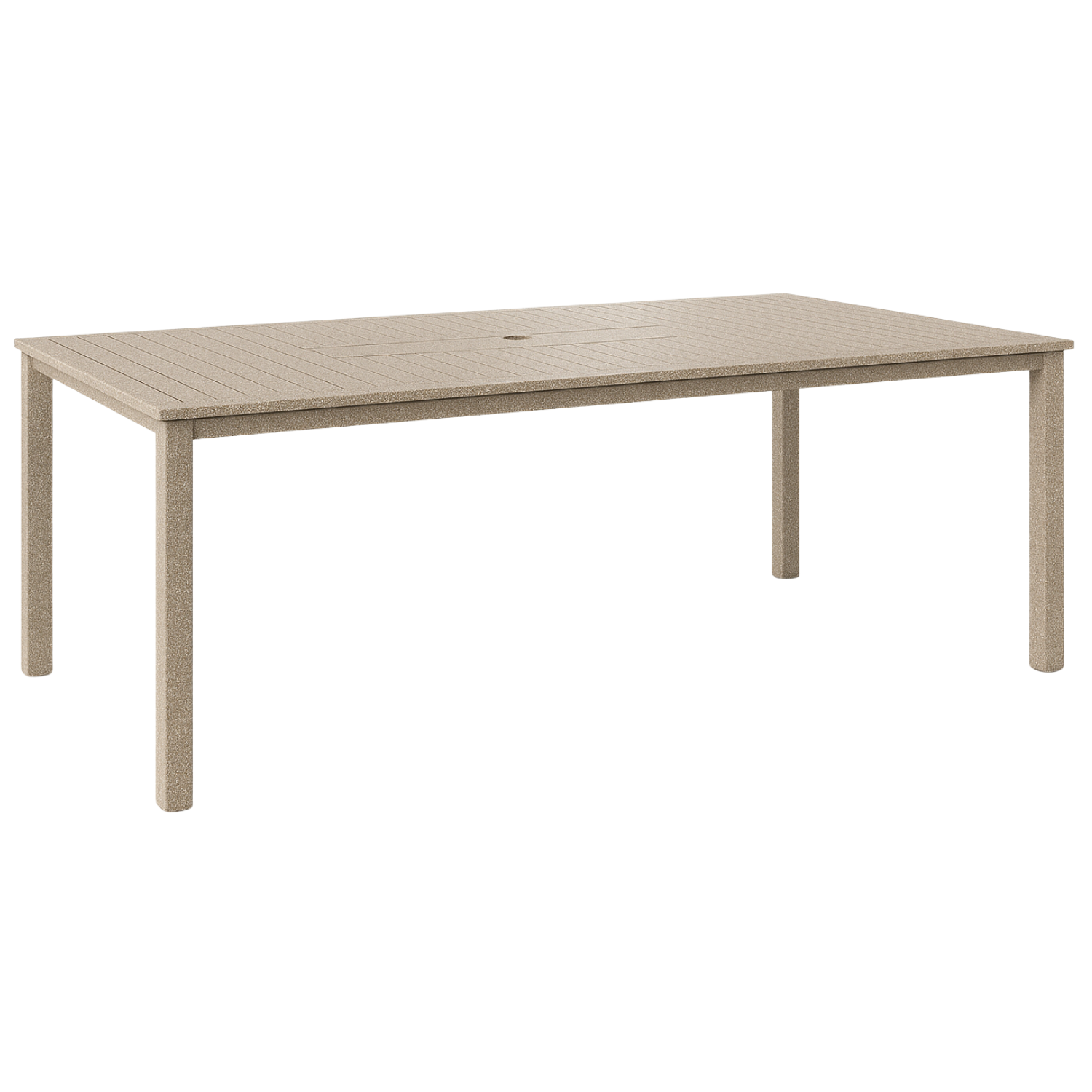 Slat Rectangular Dining Table