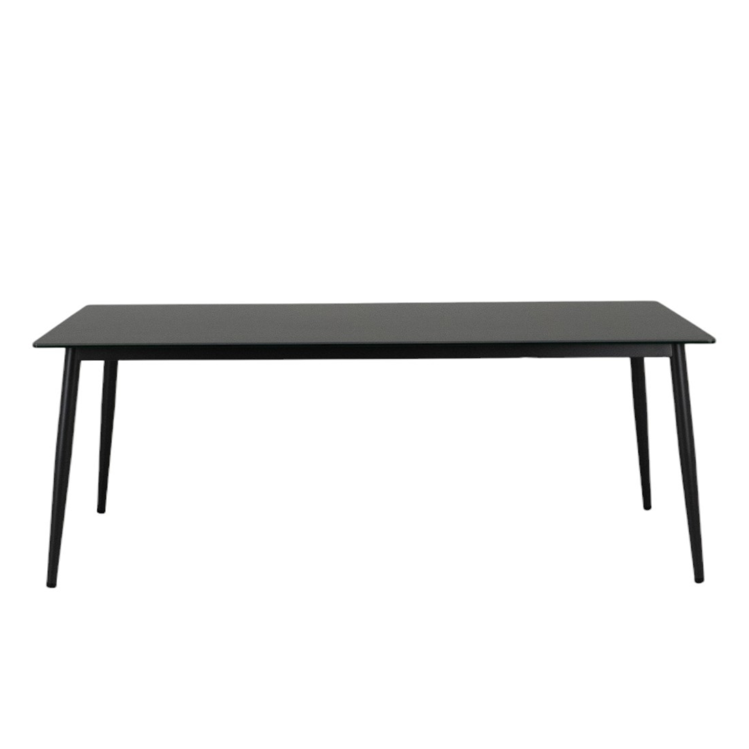 Alta Rectangular Charcoal Ceramic Dining Table