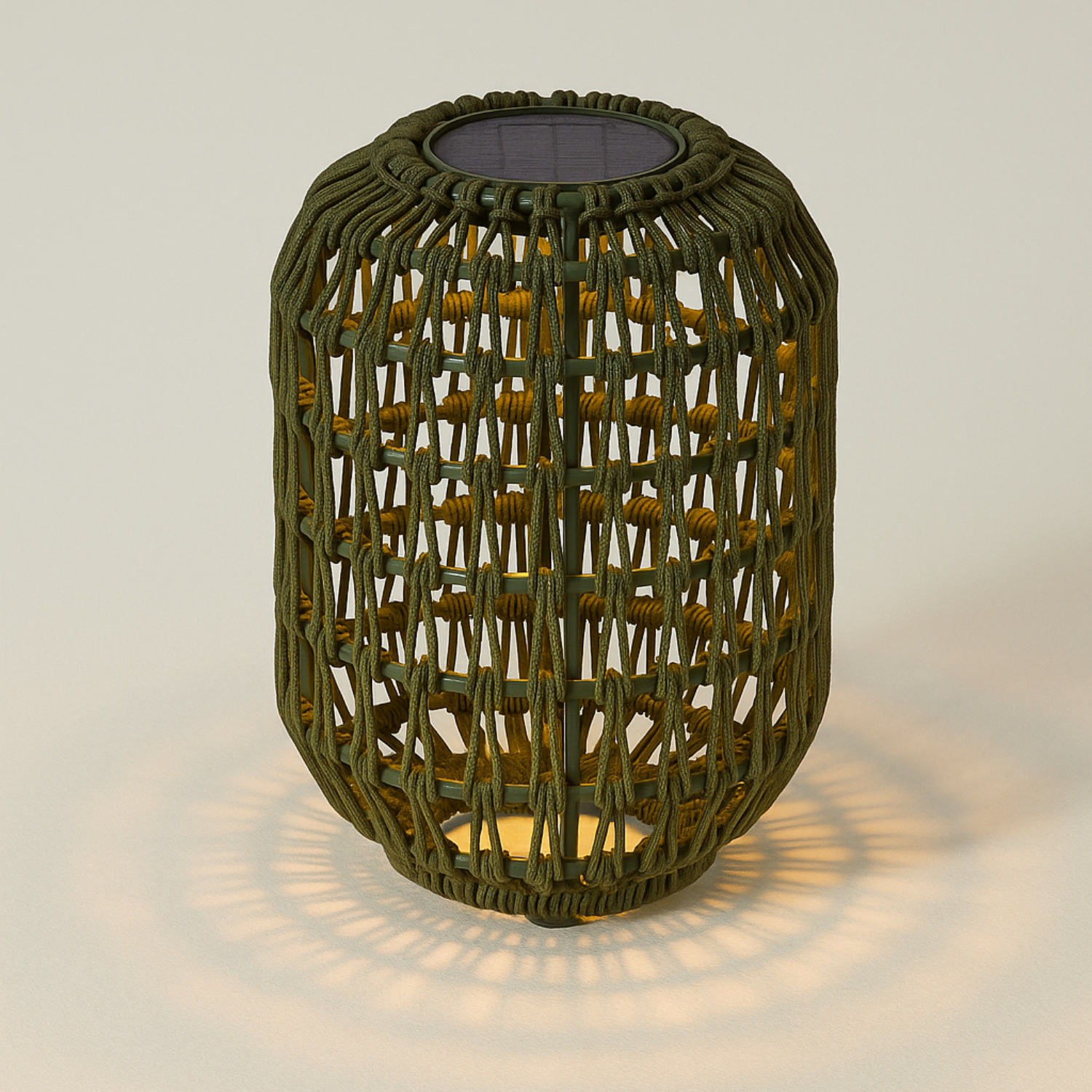 Raleigh Rope Solar Lantern - Olive