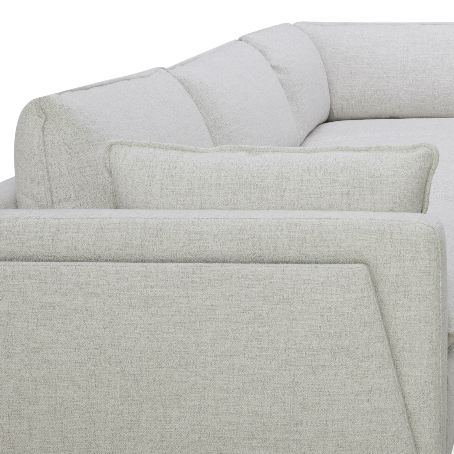 Capri L-Shape Sectional - Thatched Wheat