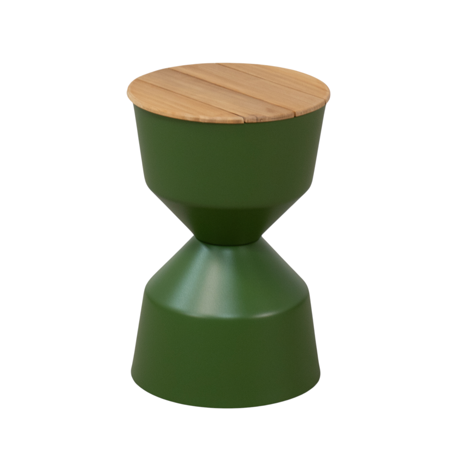 Sutton Ice Bucket End Table - Juniper Green
