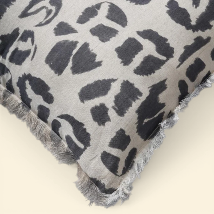 Mosaic Jungle Block Print Toss Pillow