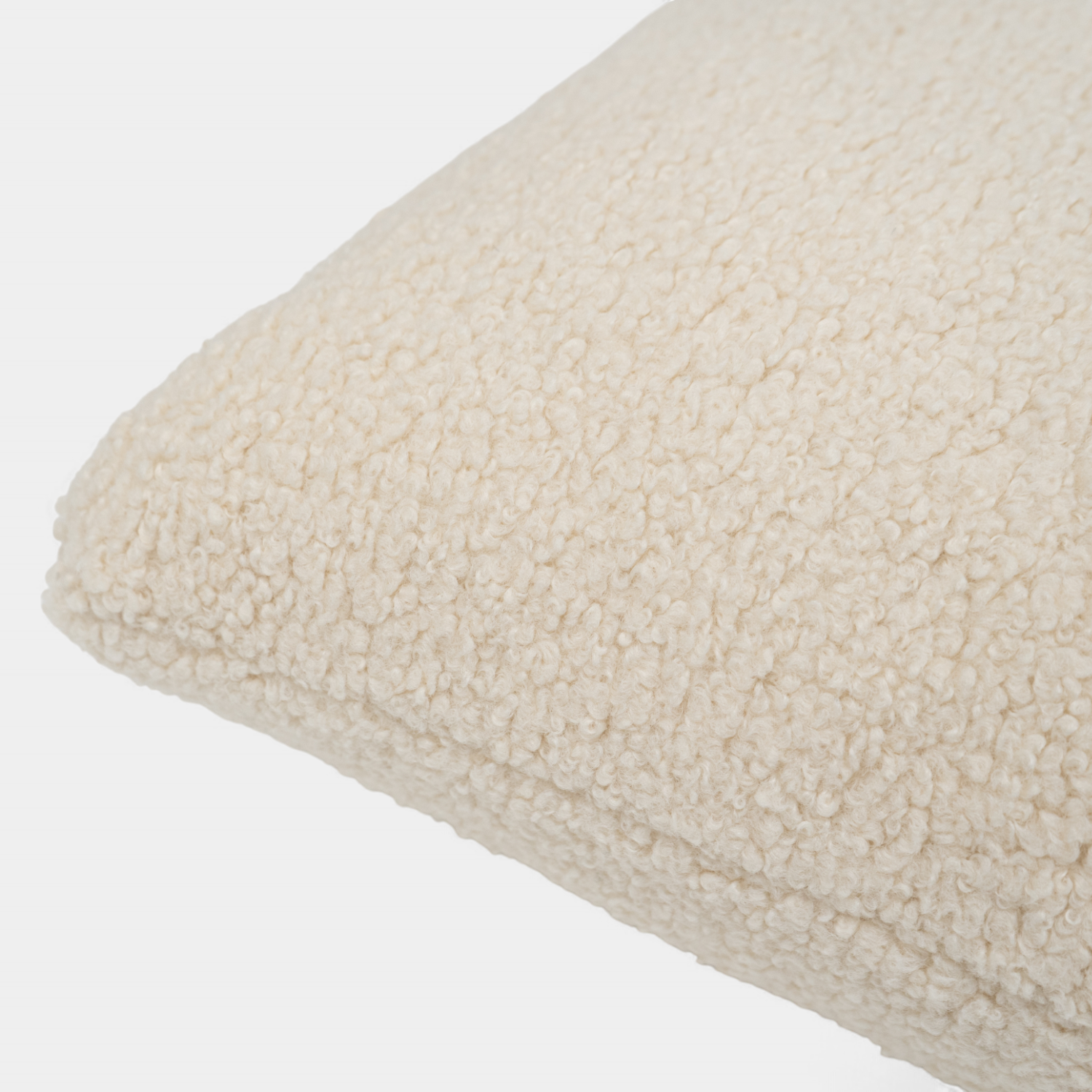 Banks Toss Cushion - Ivory Sherpa