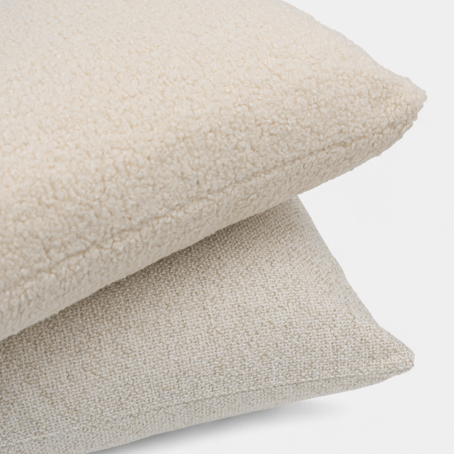 Banks Toss Cushion - Ivory Sherpa