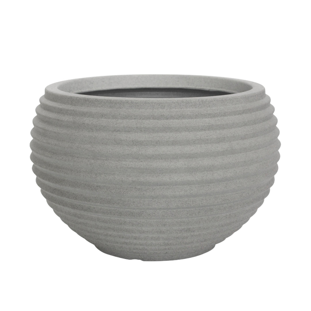 Welland Round Planter - Cement Grey
