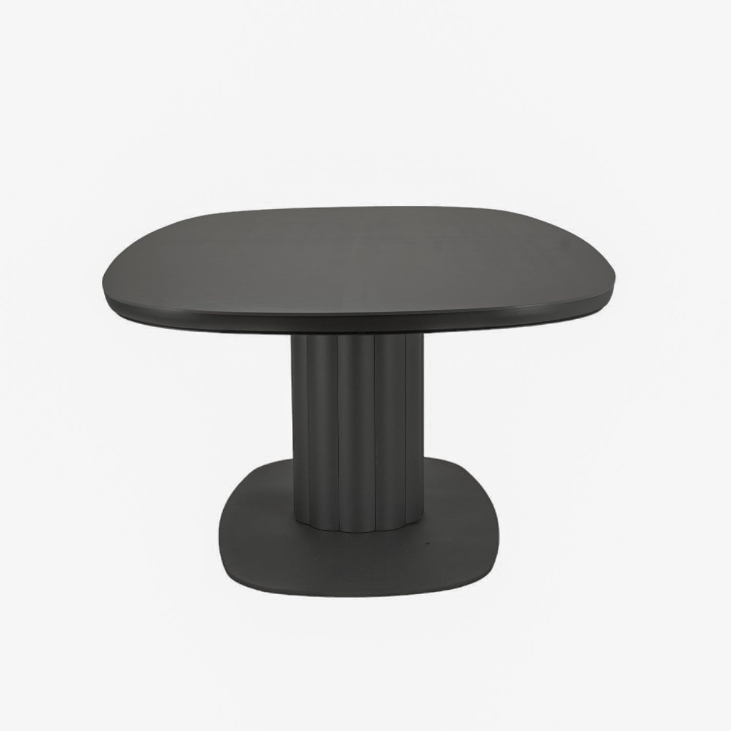 Alta Oval Ceramic Dining Table - Charcoal