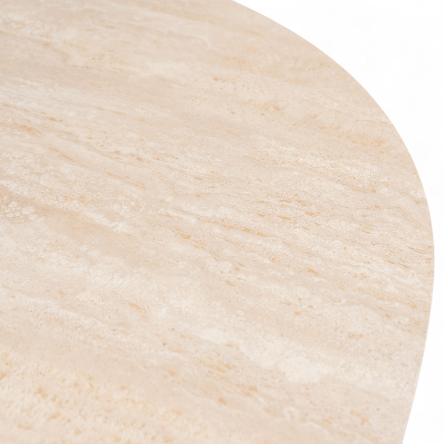 Alta Oval Ceramic Dining Table - Taupe