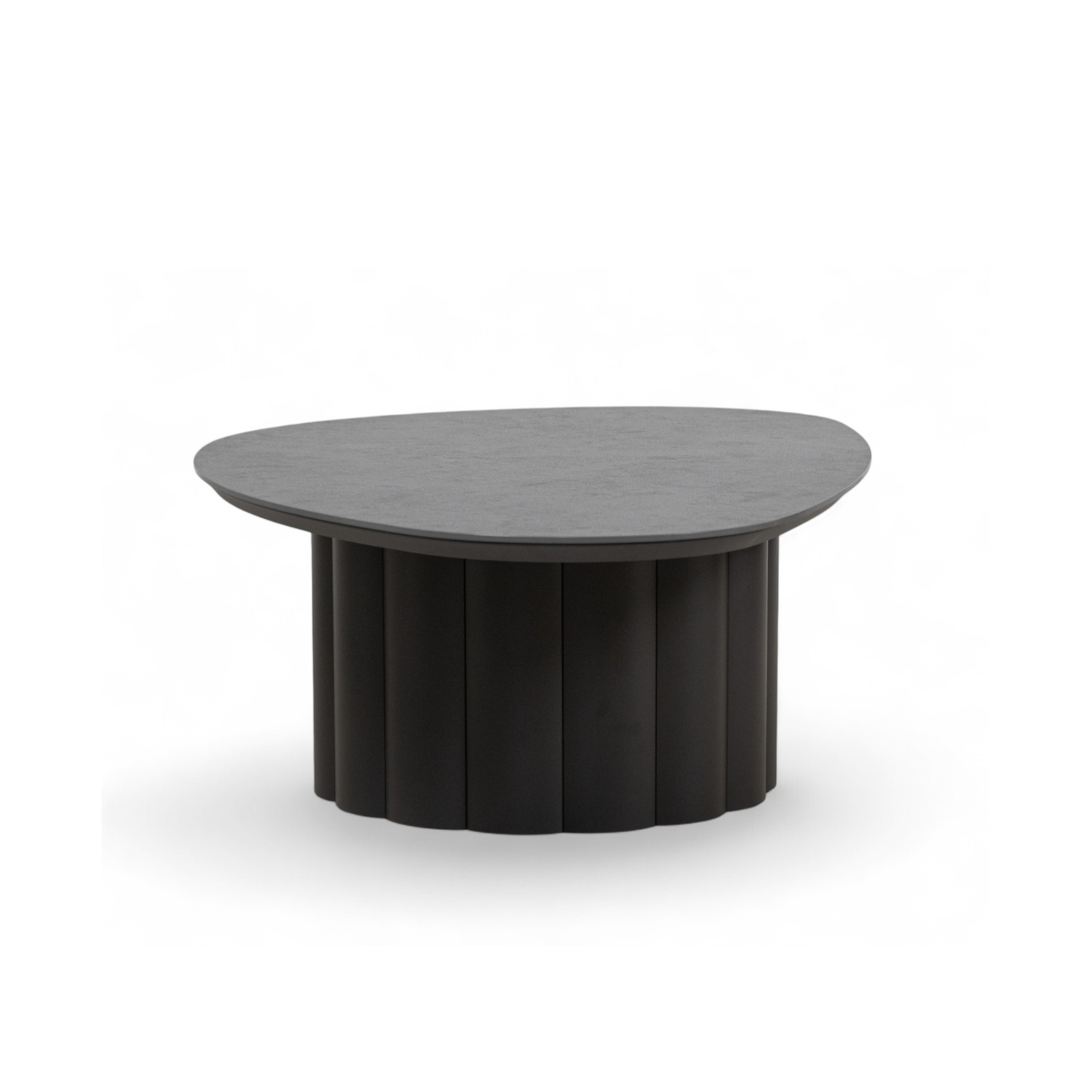Alta Charcoal Coffee Table w/ Ceramic Top