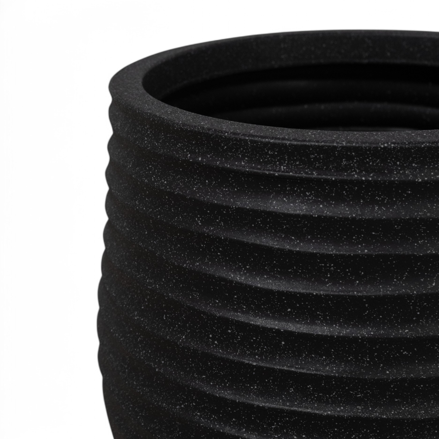 Welland Textured Planters - Black