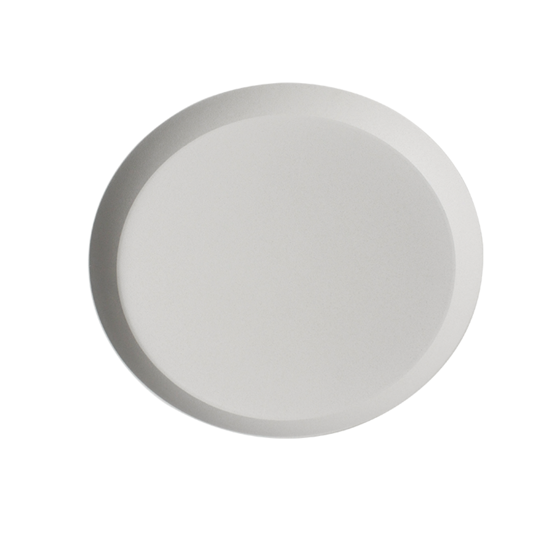 Harvest Cylinder Planter w/ Tray - Chalk Beige