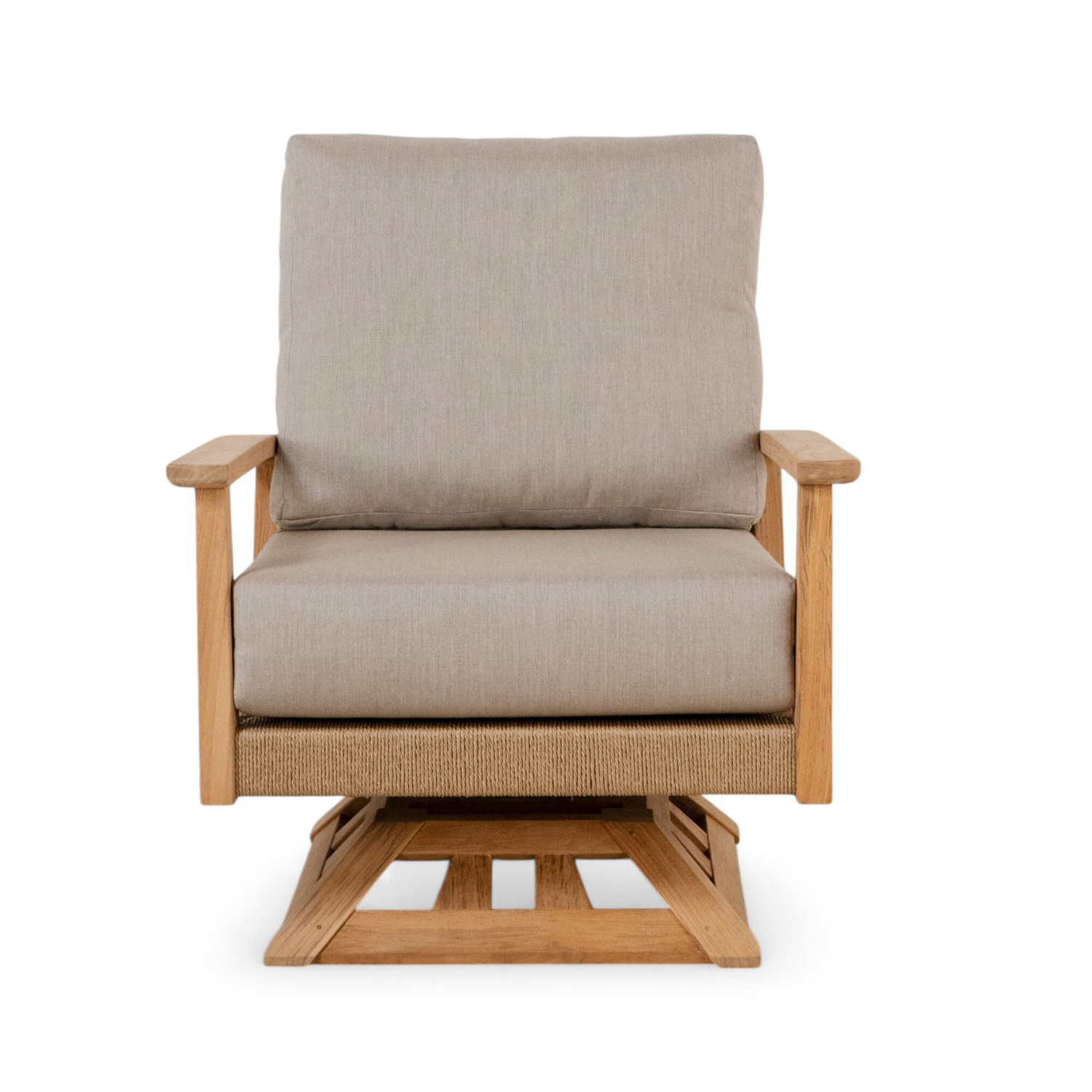 Gravenhurst Wicker Swivel Club Chair