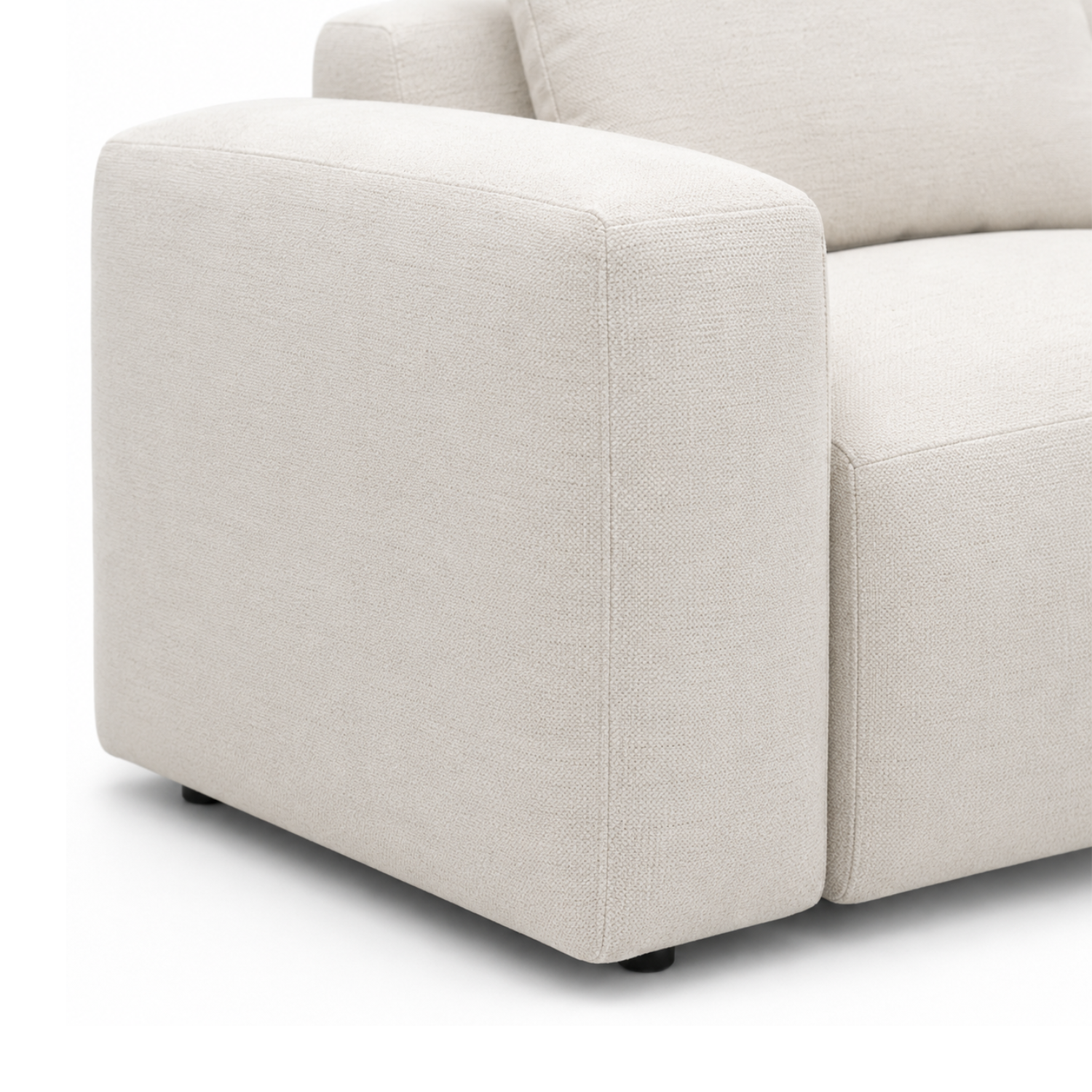 Haliburton 5pc Sectional - Crypton® Nomad Snow