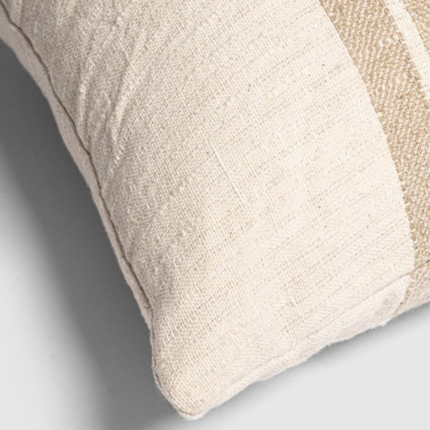 Woven Emard Linen Kidney Toss Pillow