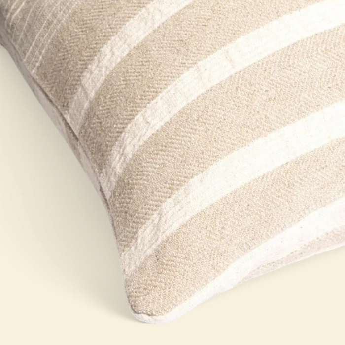 Woven Quartier Linen Toss Pillow