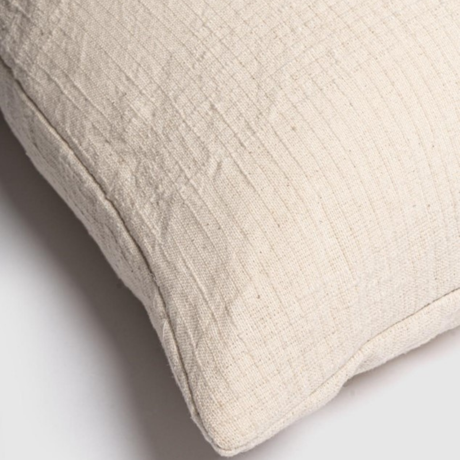 Woven Bordeaux Linen Toss Pillow