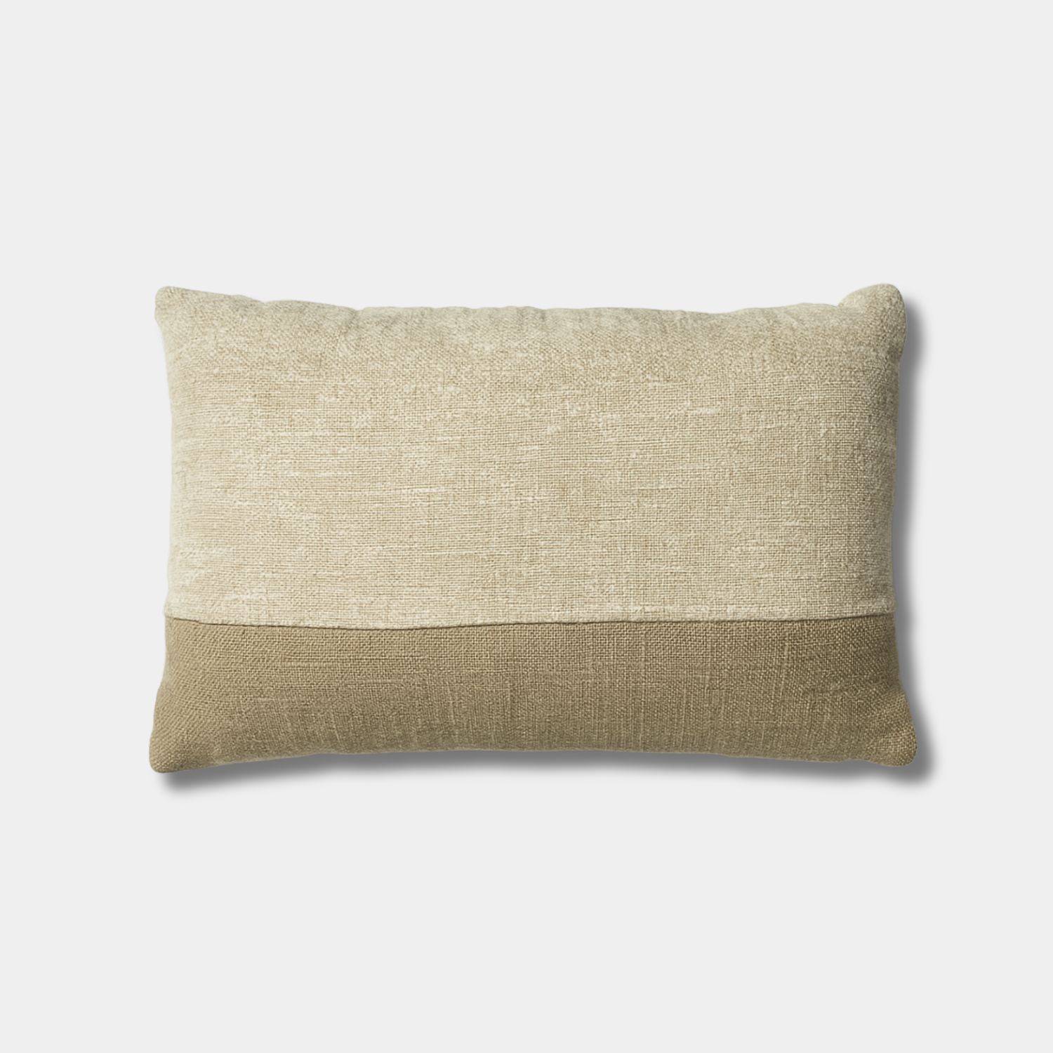 Patched Bayview Kidney Toss Pillow