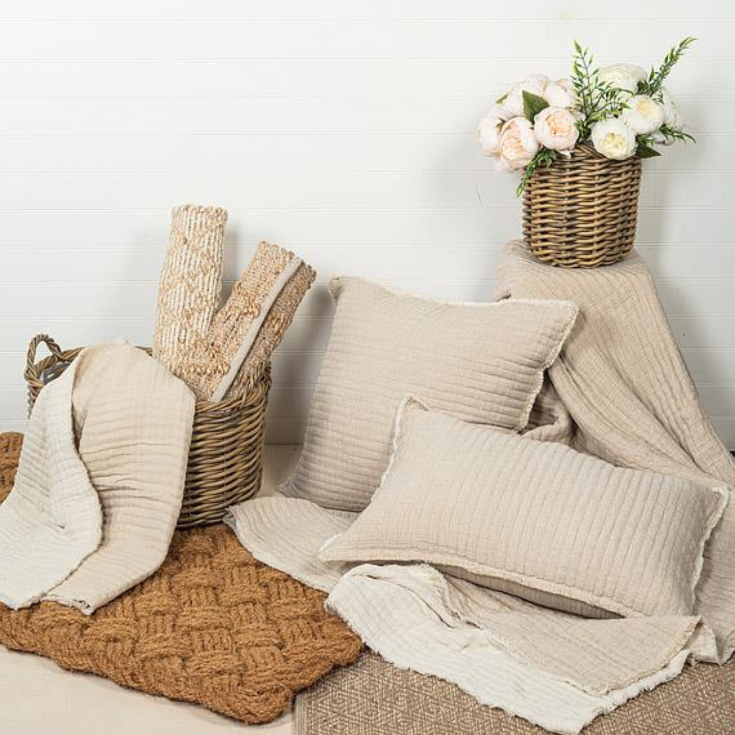 Woven Rope Natural Doormat