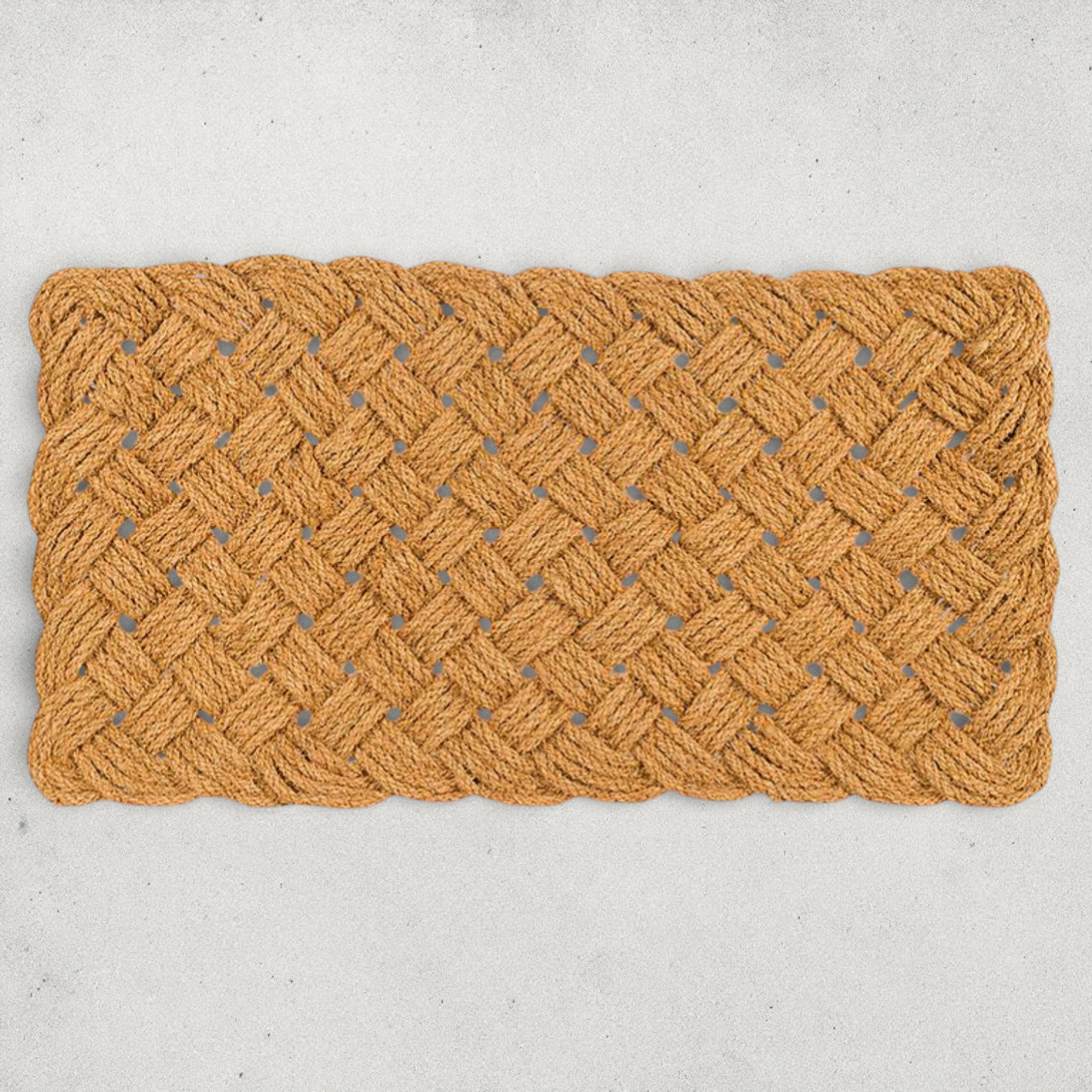 Woven Rope Natural Doormat