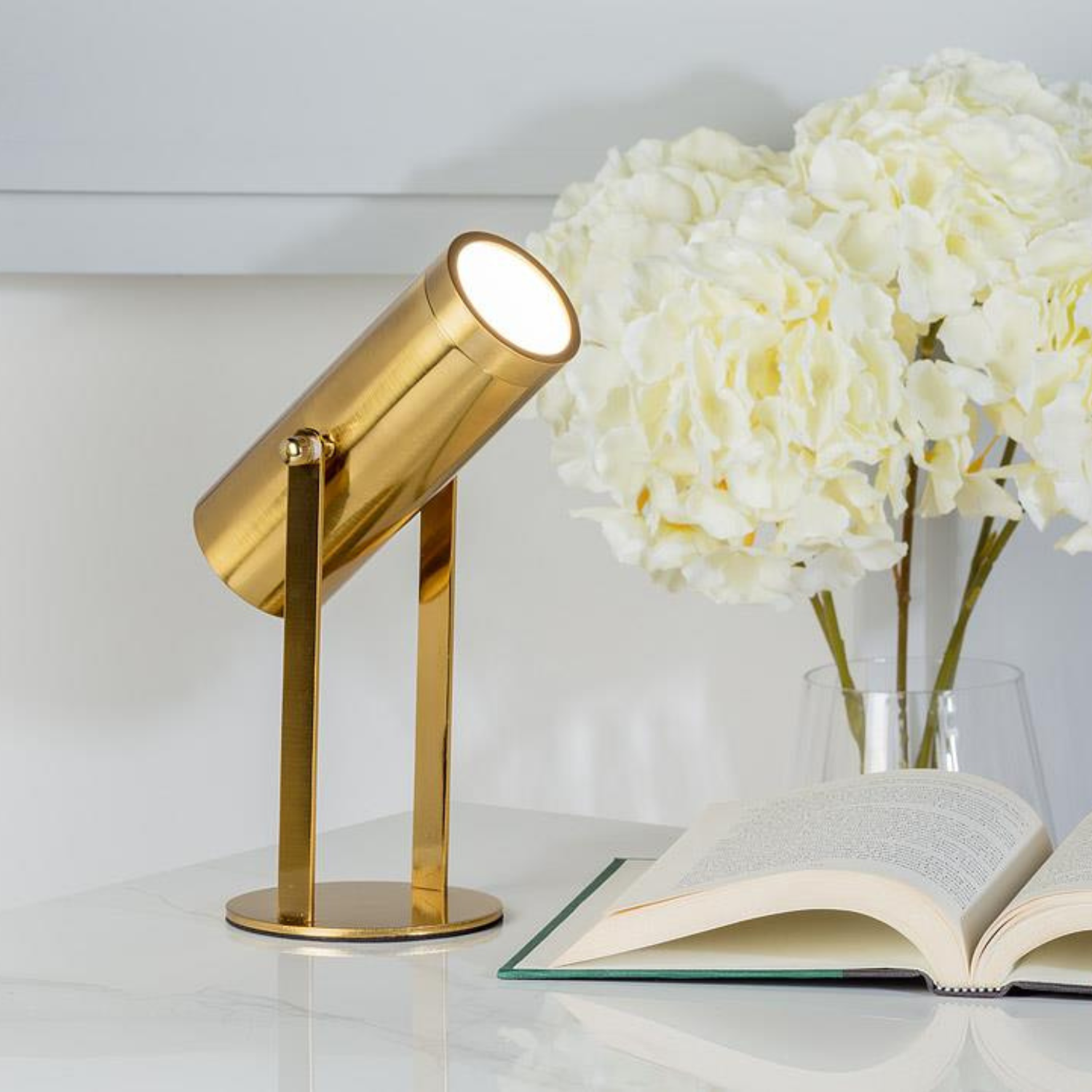 Axle Gold LED Lamp
