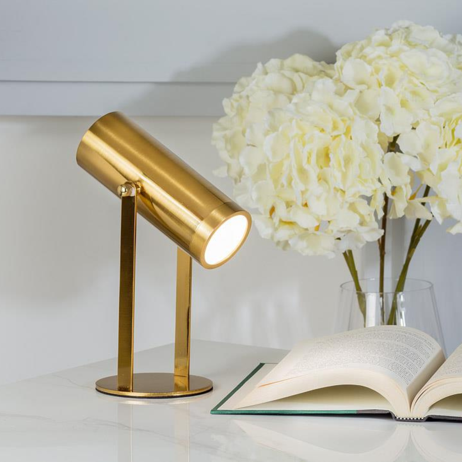 Axle Gold LED Lamp