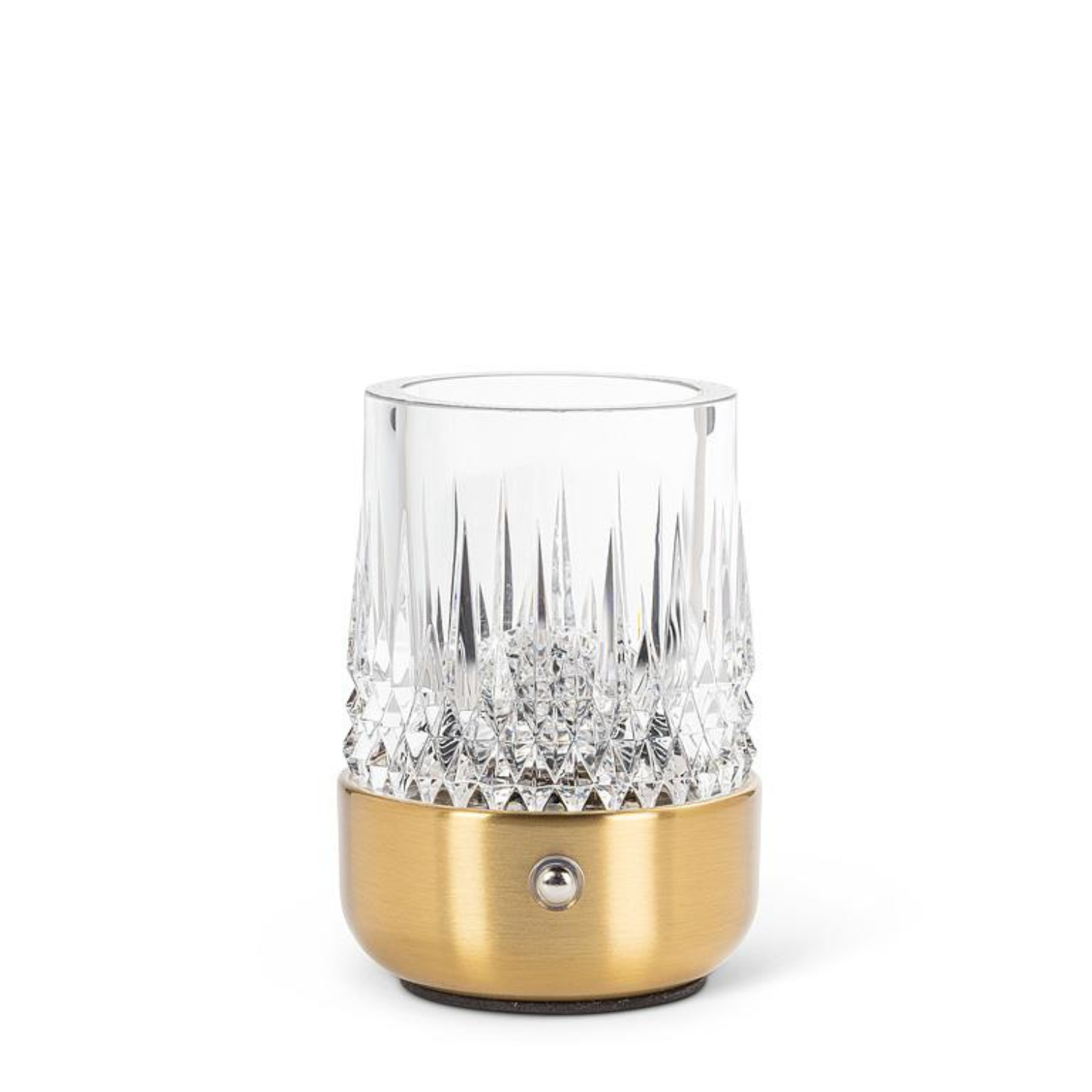 Gold Prism Acrylic LED Lamp