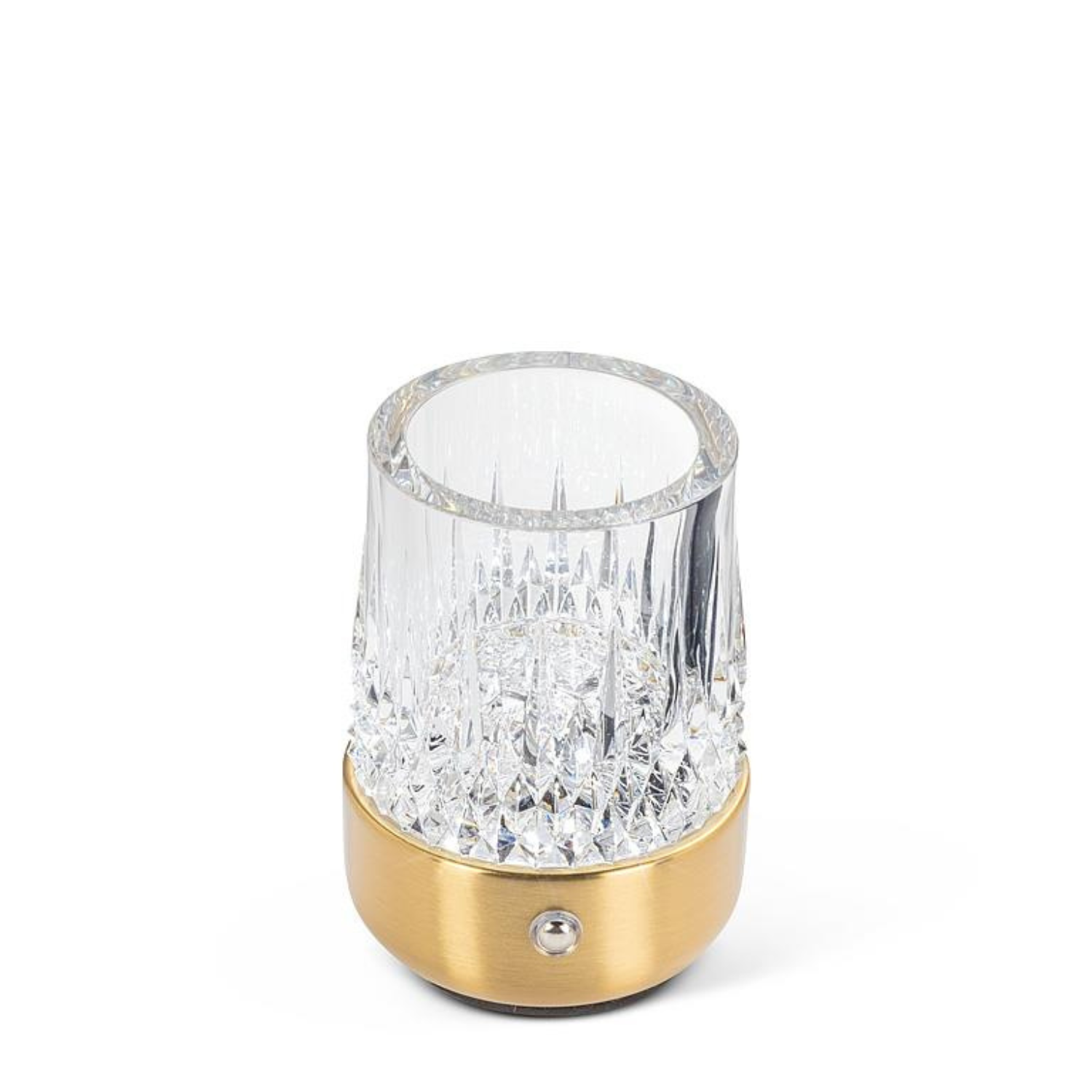 Gold Prism Acrylic LED Lamp