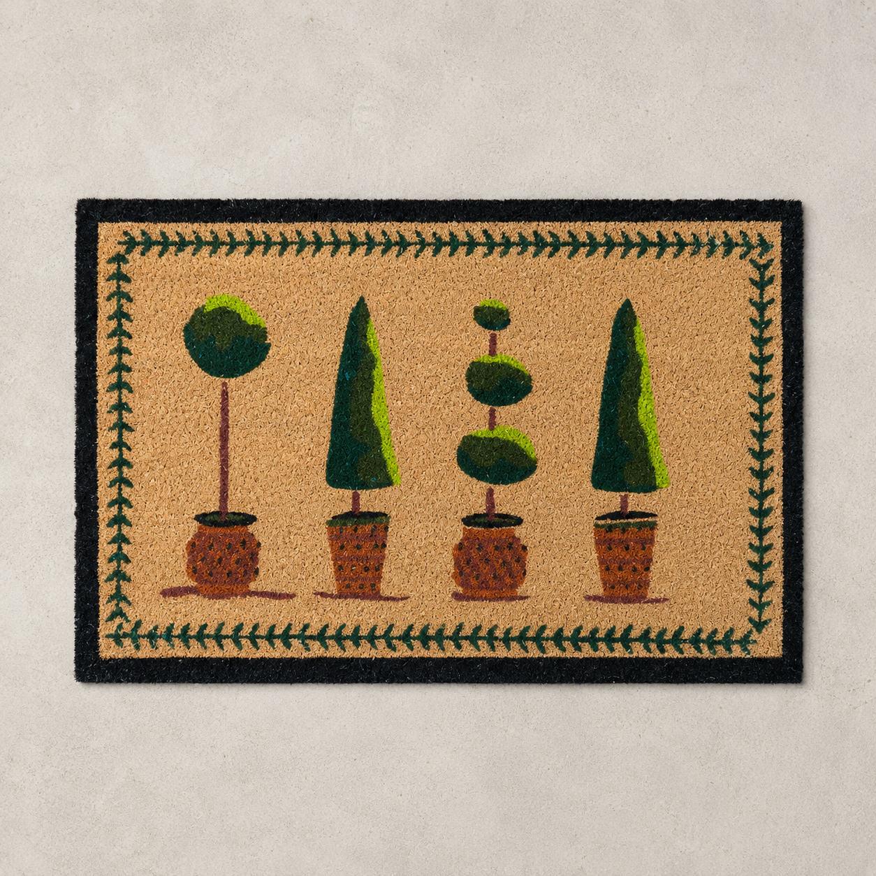 Towering Topiary Doormat