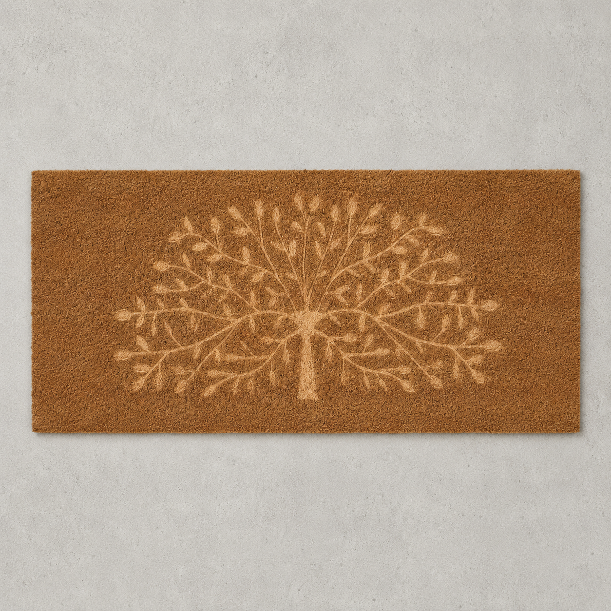 Branching Out White Tree Doormat