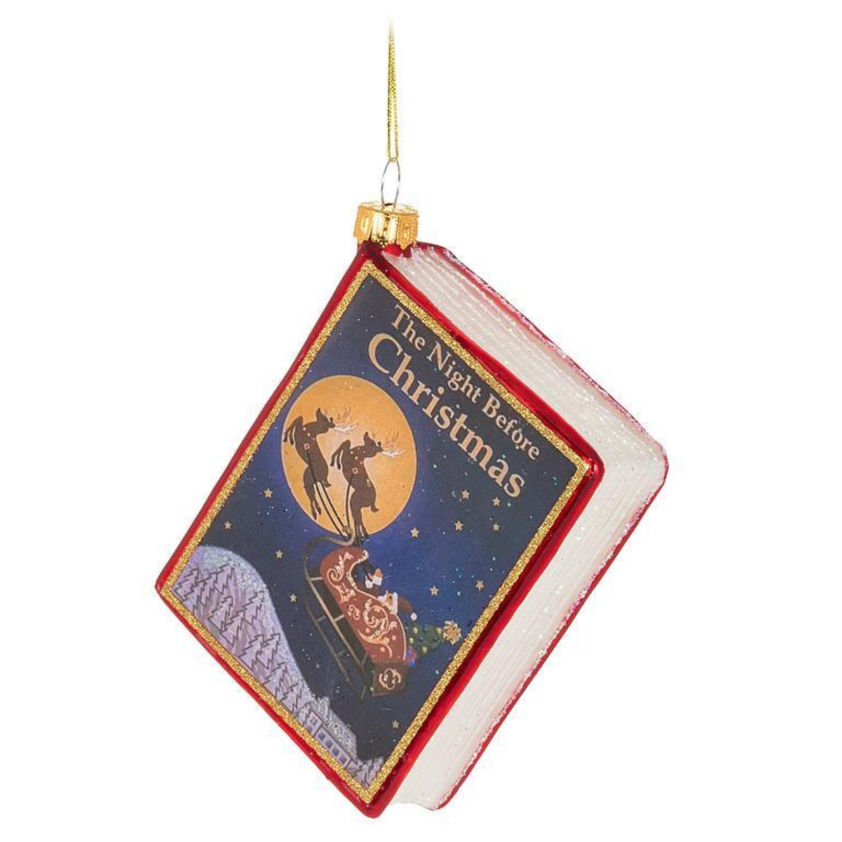 Christmas Story Glass Ornament