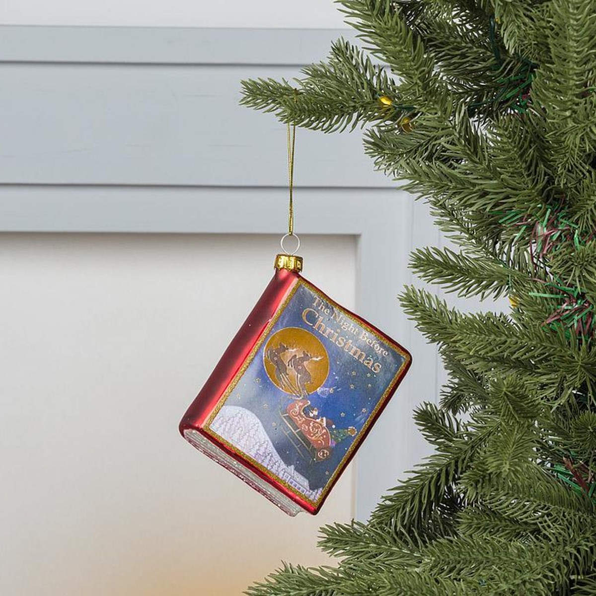 Christmas Story Glass Ornament