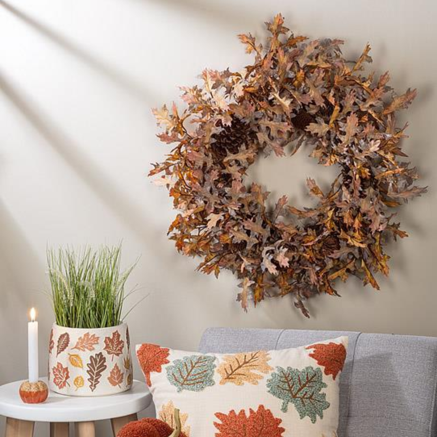 Autumn Crest 24" Wreath