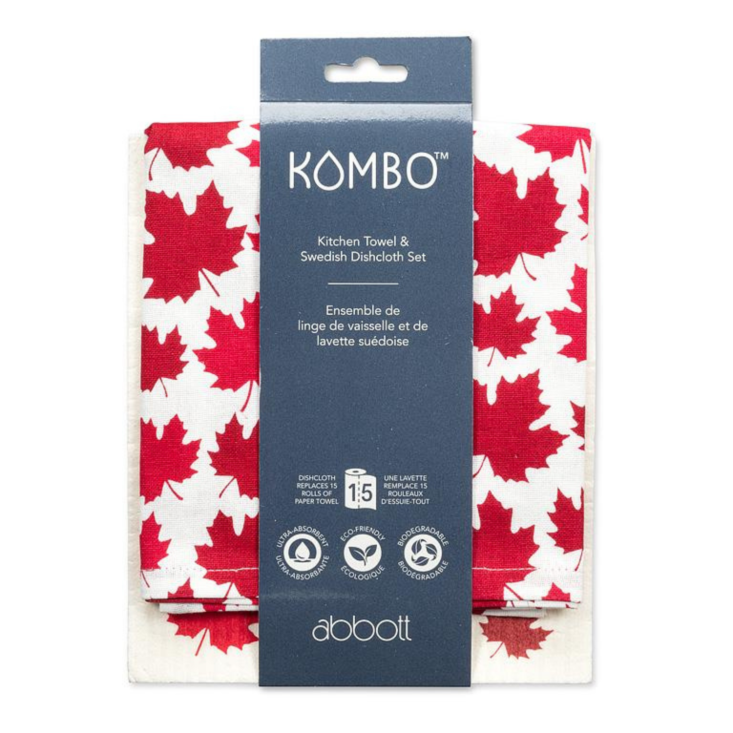 Oh Canada! Kitchen Towel & Dish Cloth Set
