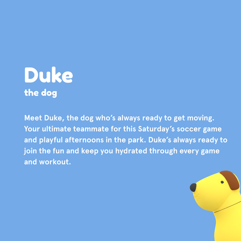 Buddy 16oz Water Bottle- Dog