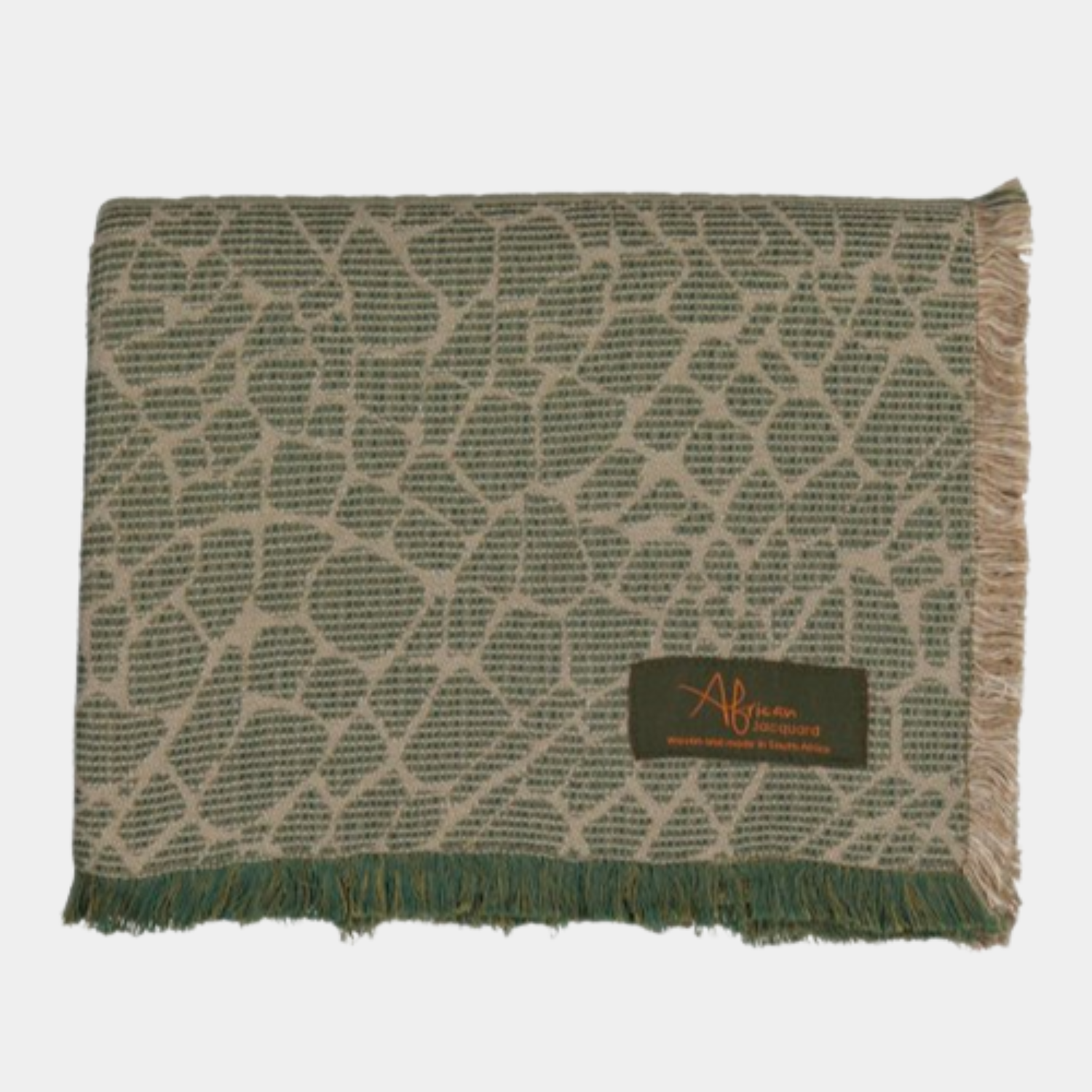 Giraffe Mushroom Cotton Throw Blanket