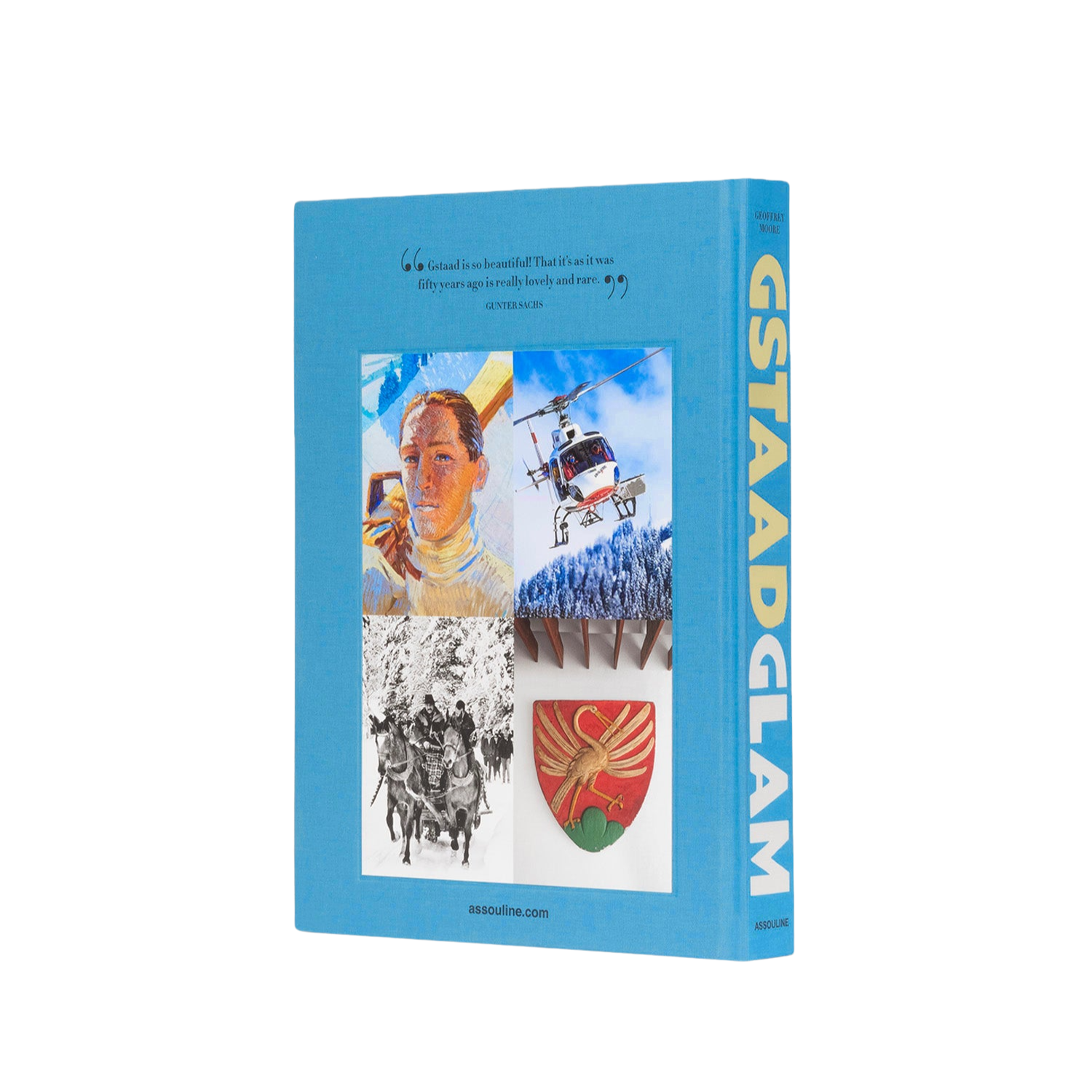 Assouline: Gstaad Glam Hard Cover Book