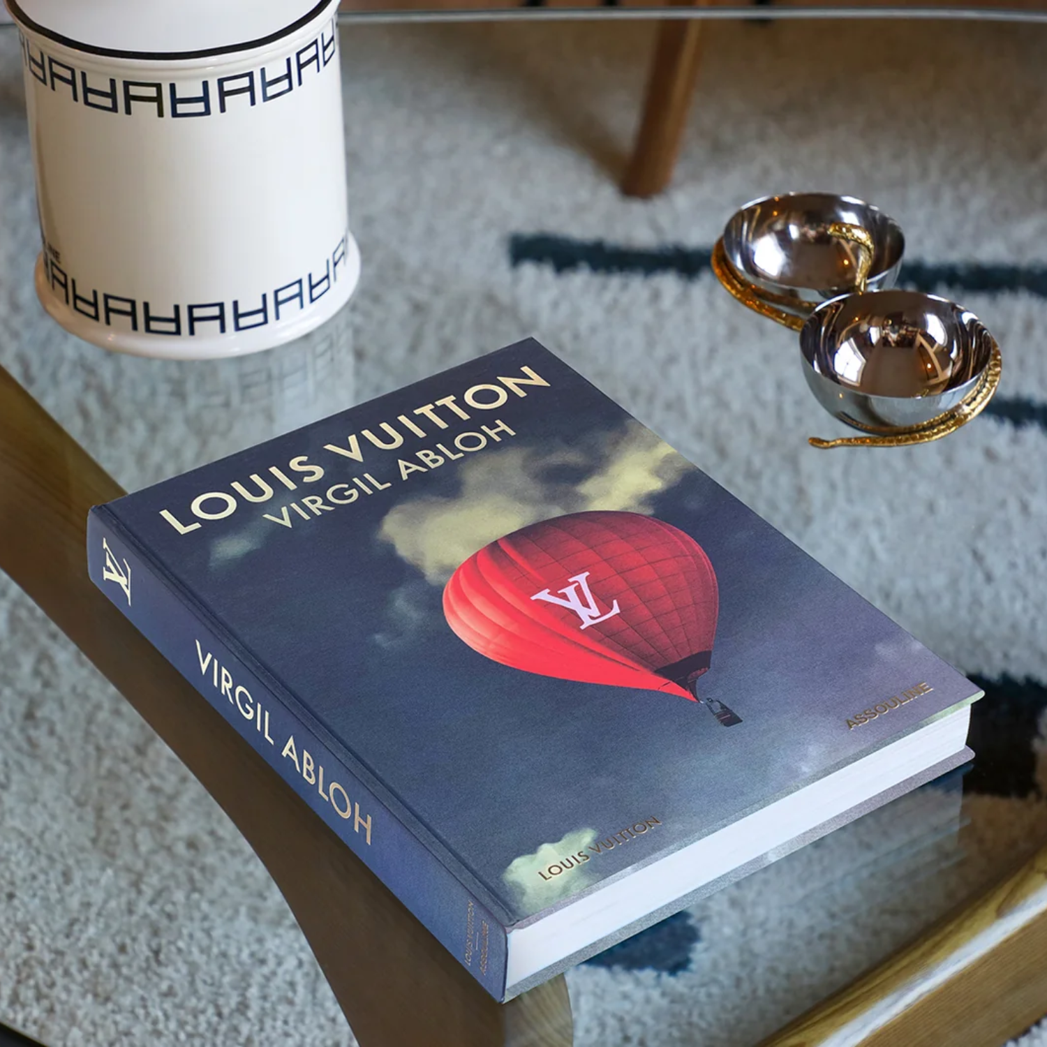 Assouline Louis Vuitton: Virgil Abloh Silk Hardcover Book