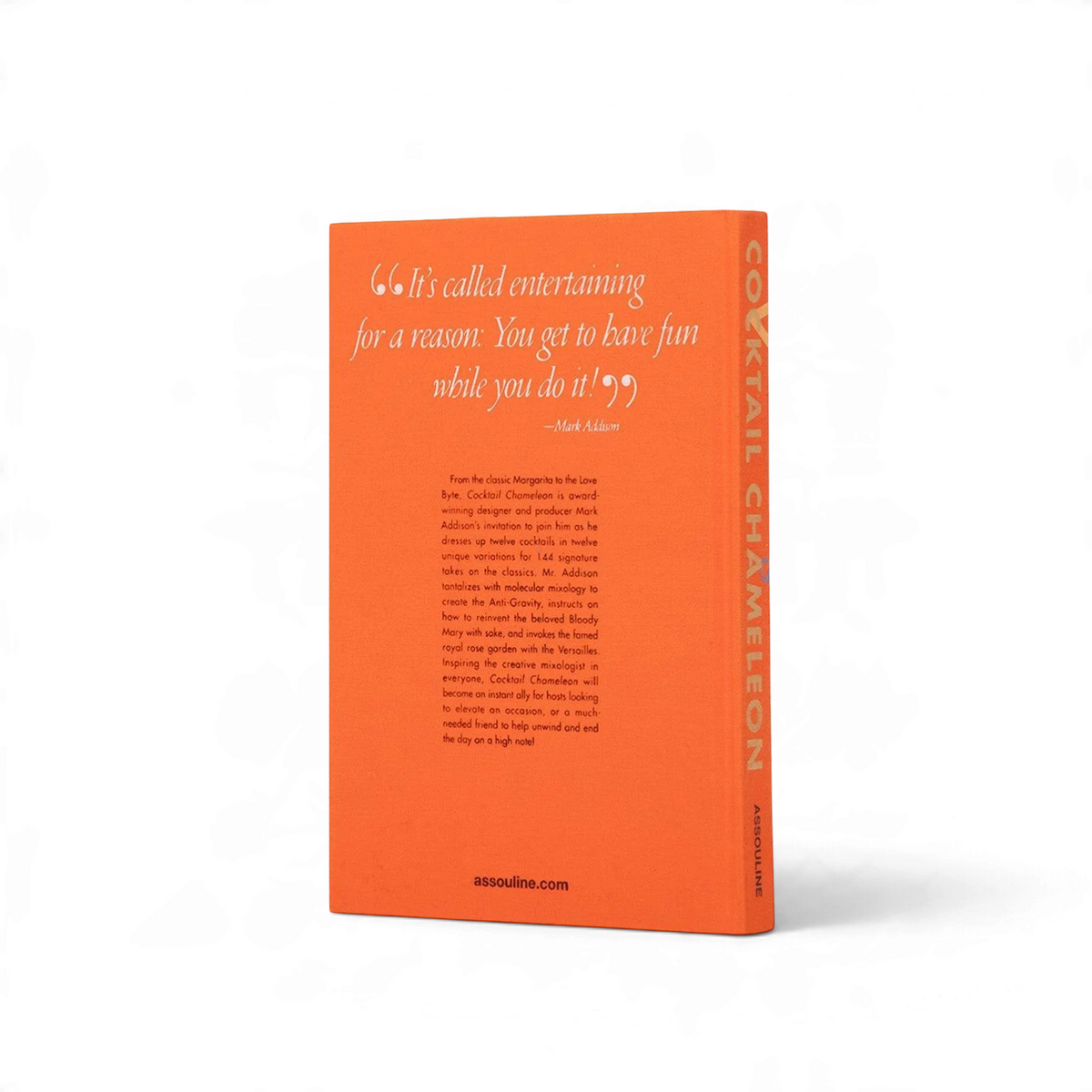 Assouline Cocktail Chameleon Hardcover Book