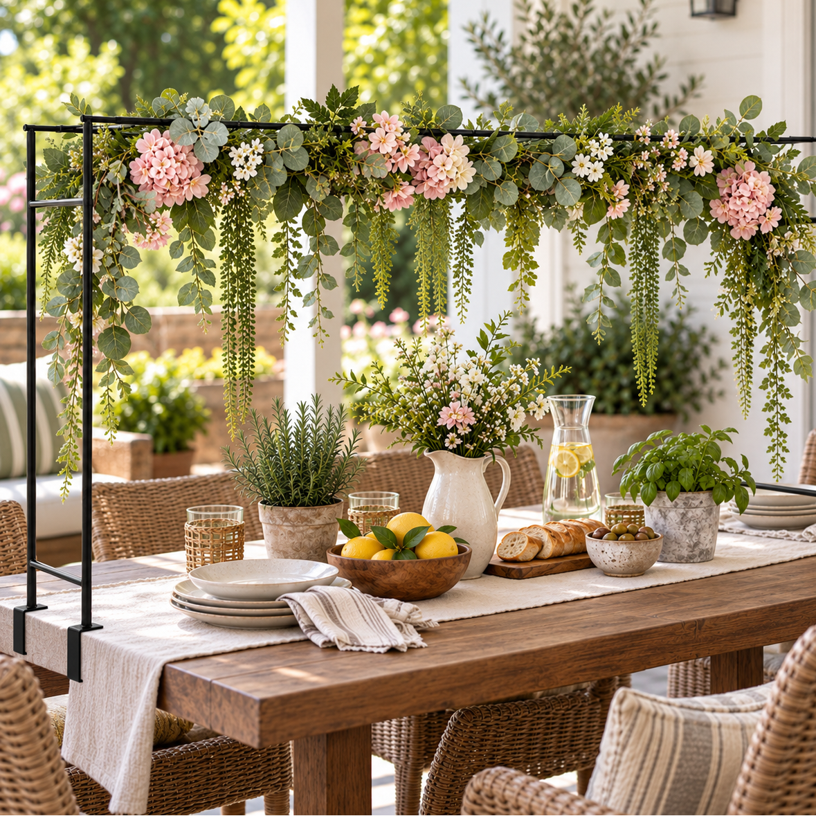 Tabletop Floral Display Stand