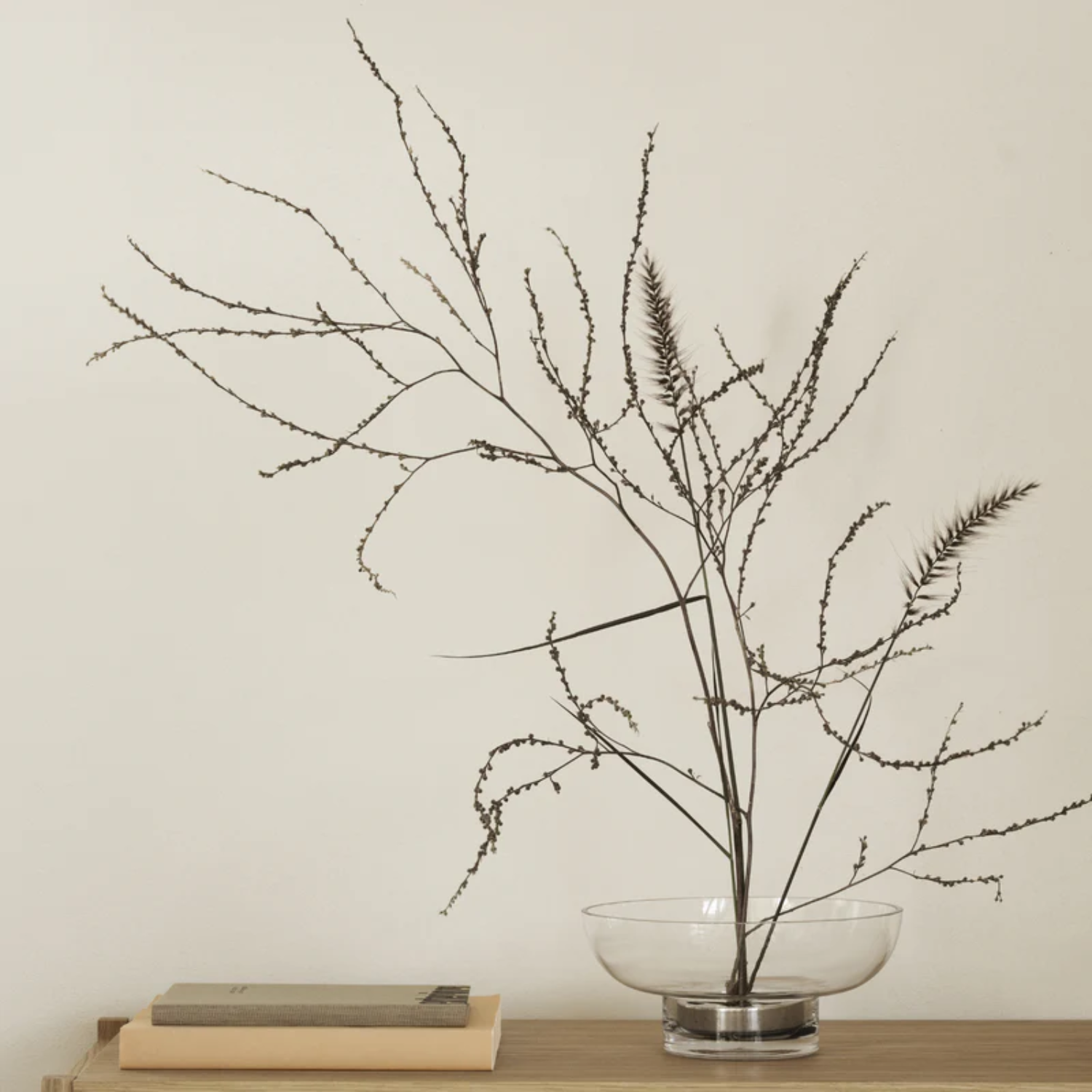 Bell Glass Tall & Low Vase