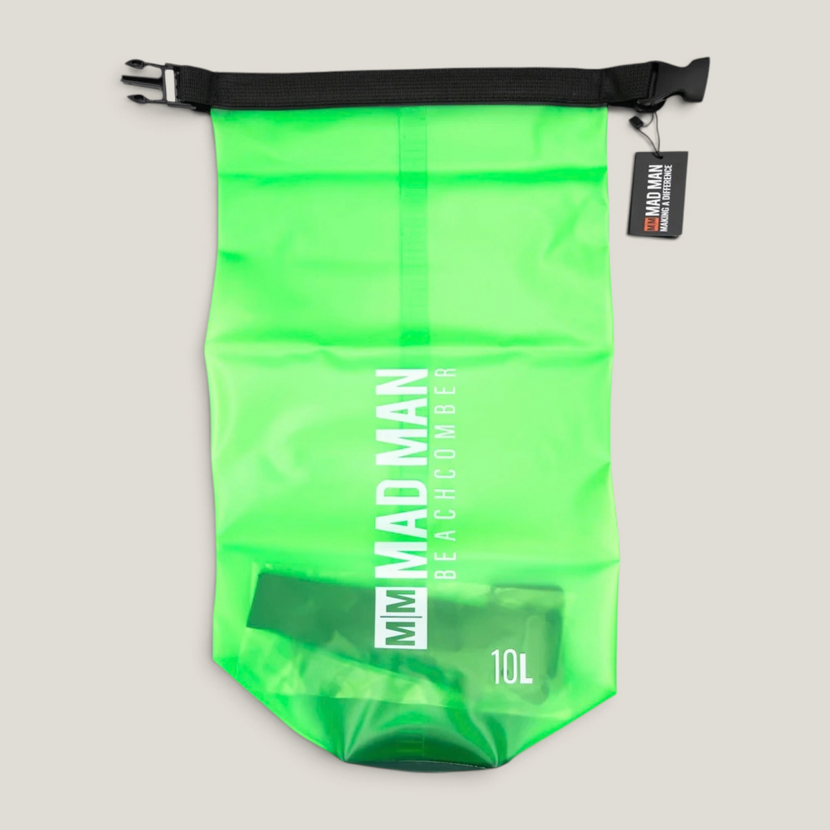 10L Dry Waterproof Beachcomber Bag - Green
