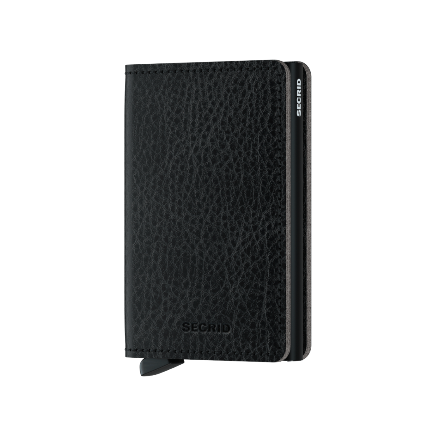 Leather Black Slim Wallet