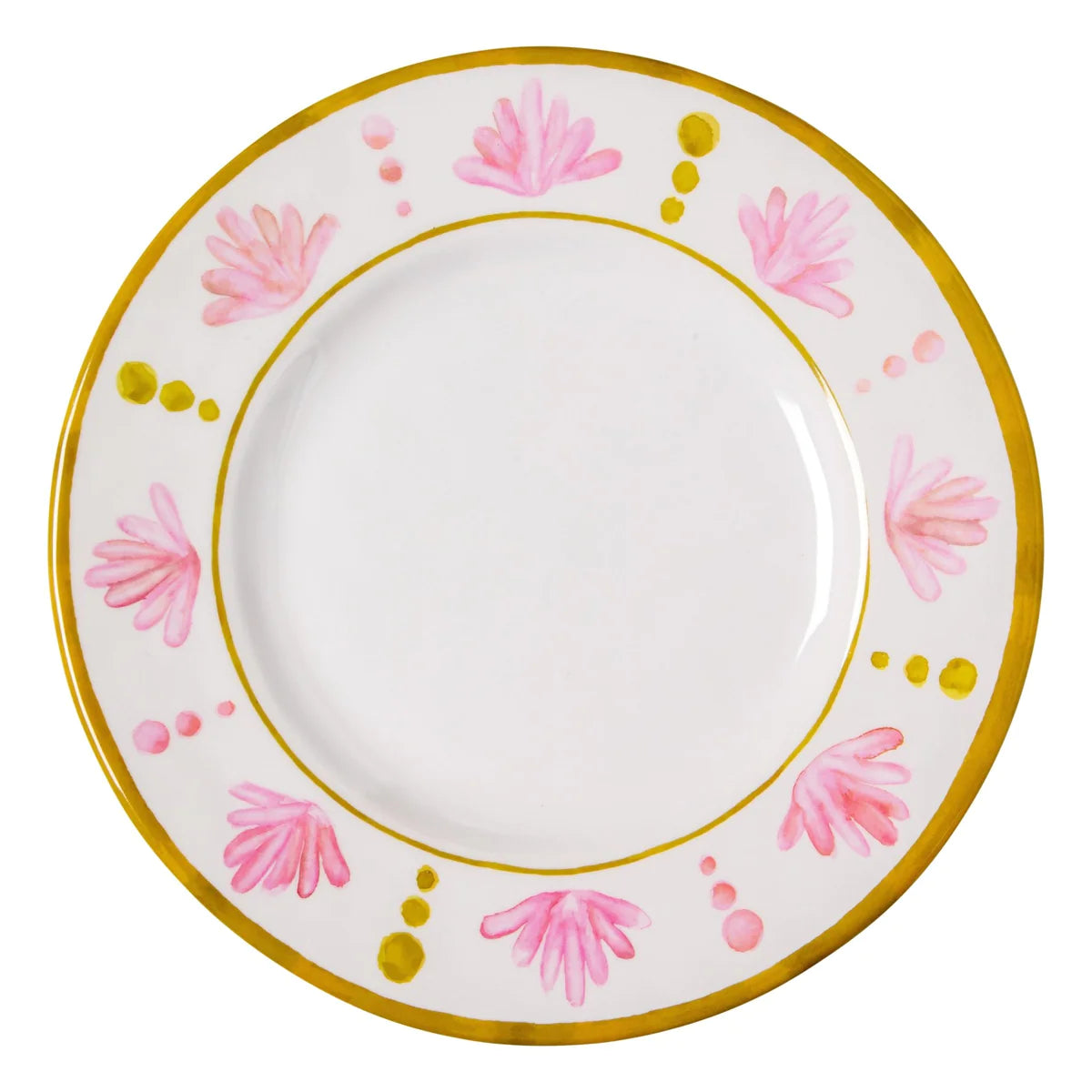 Blushing Petals Round Dinner Plate (Set of 4)