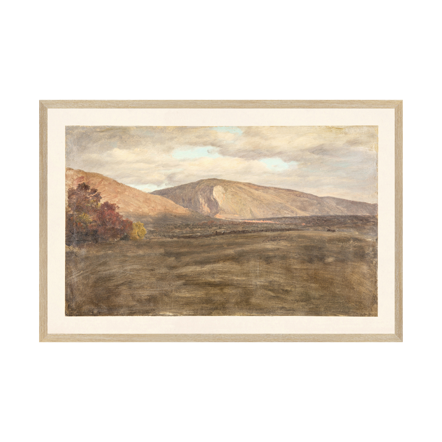 Majestic Mountainscape Framed Wall Art