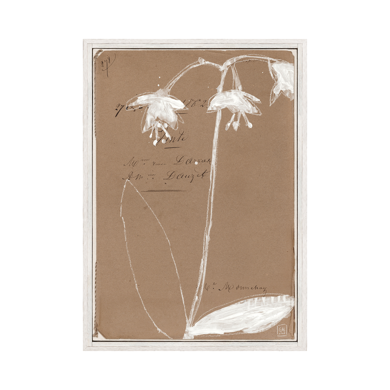 French Fleur II Framed Wall Art