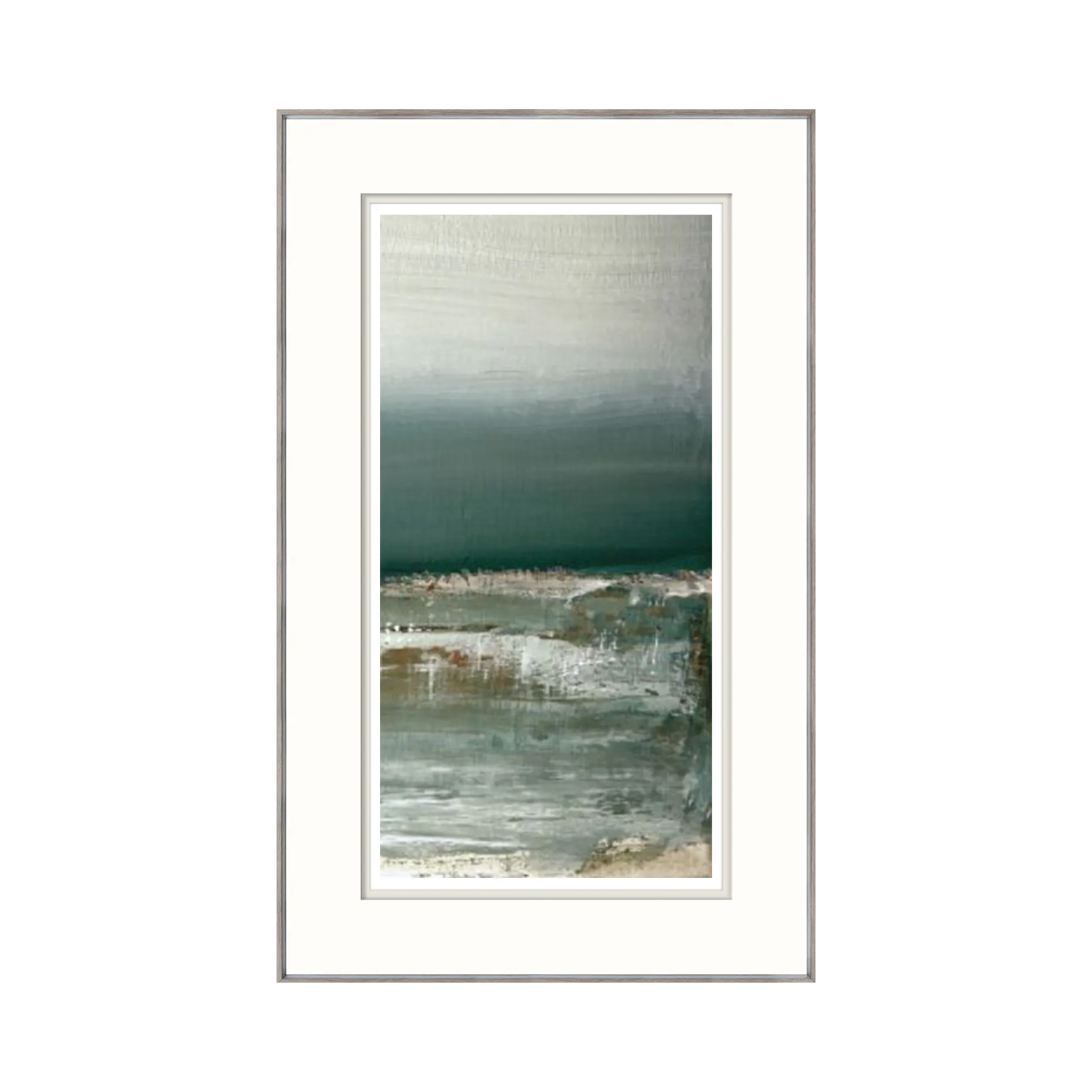 Blissful Blue Dreams II Framed Wall Art
