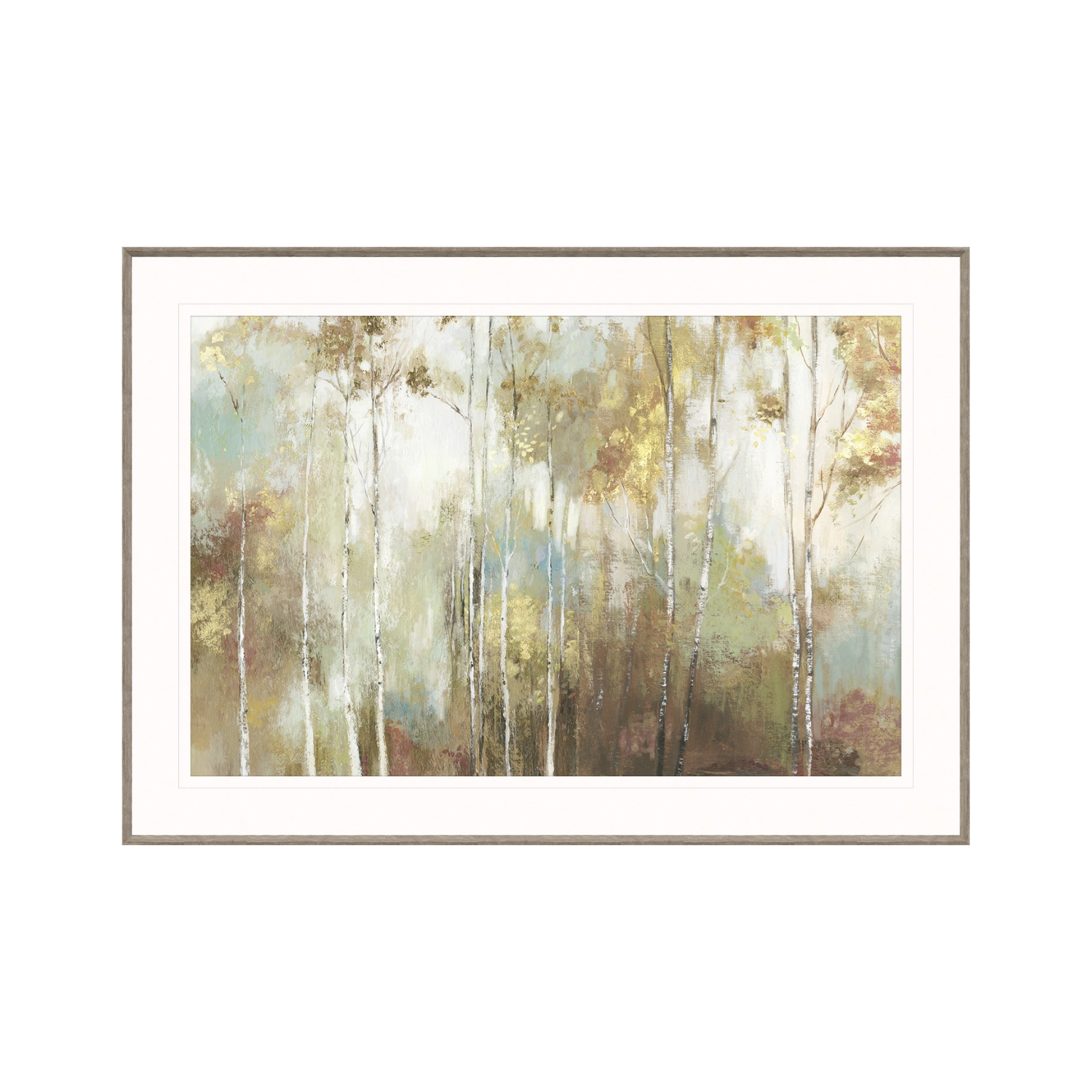 Delicate Birch Boughs Framed Wall Art