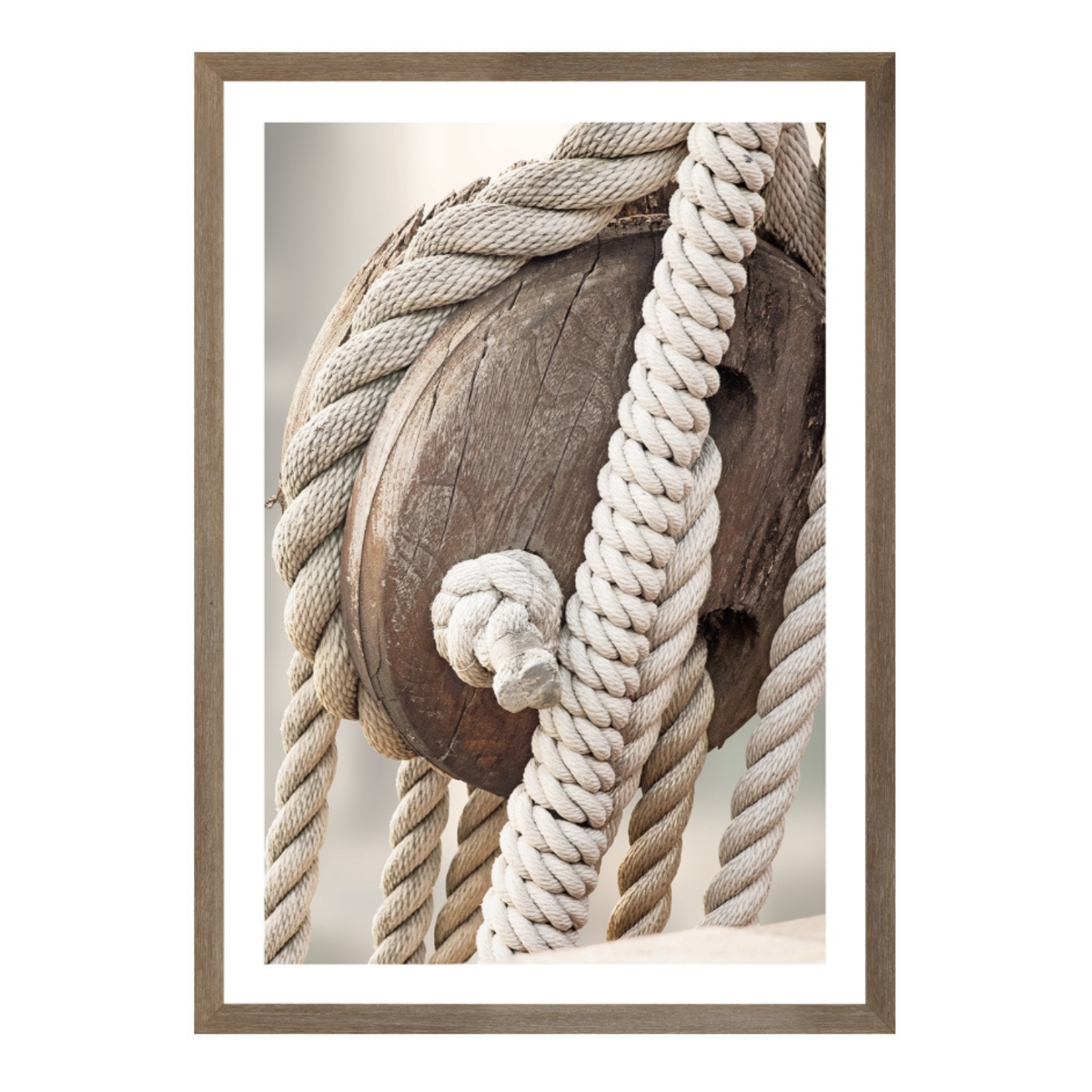 Harbor Rope III Framed Wall Art