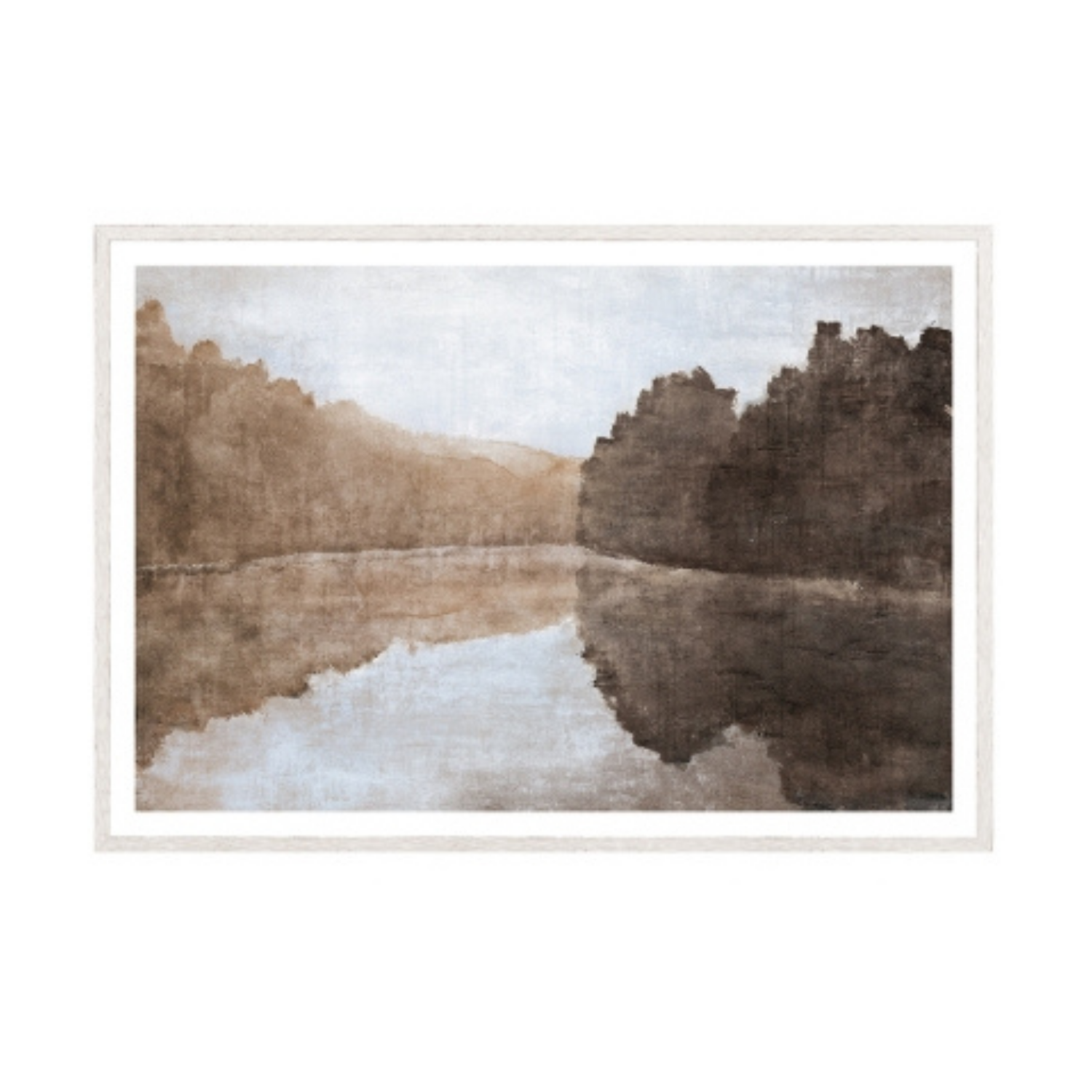 Veiled Waters I Framed Wall Art
